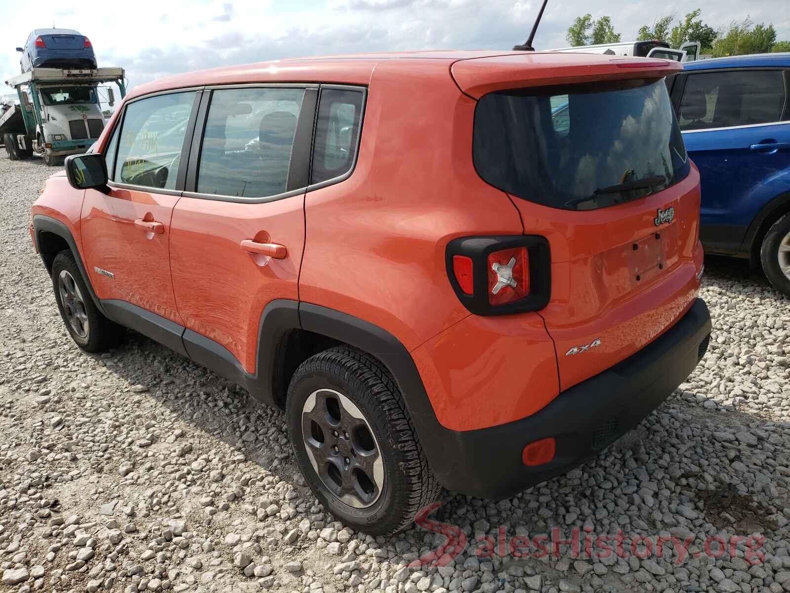 ZACCJBAT4GPD50637 2016 JEEP RENEGADE