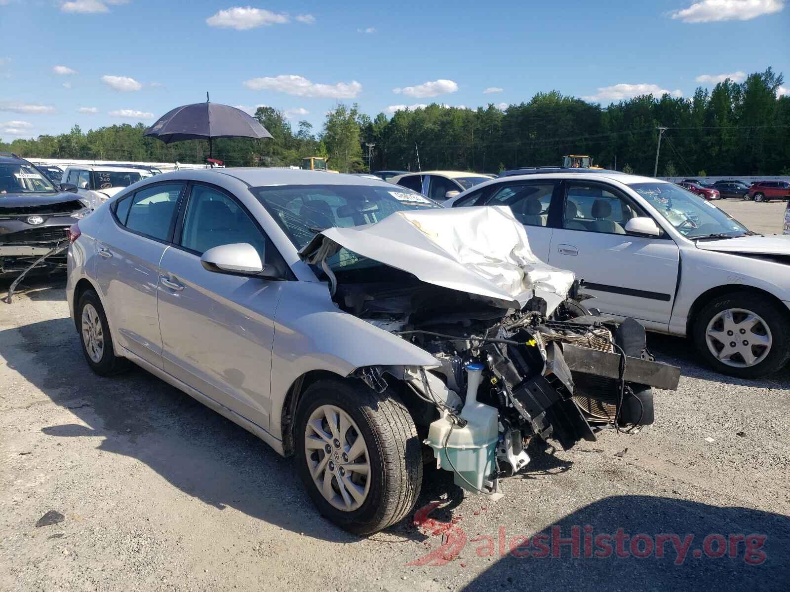 KMHD74LF2HU096198 2017 HYUNDAI ELANTRA