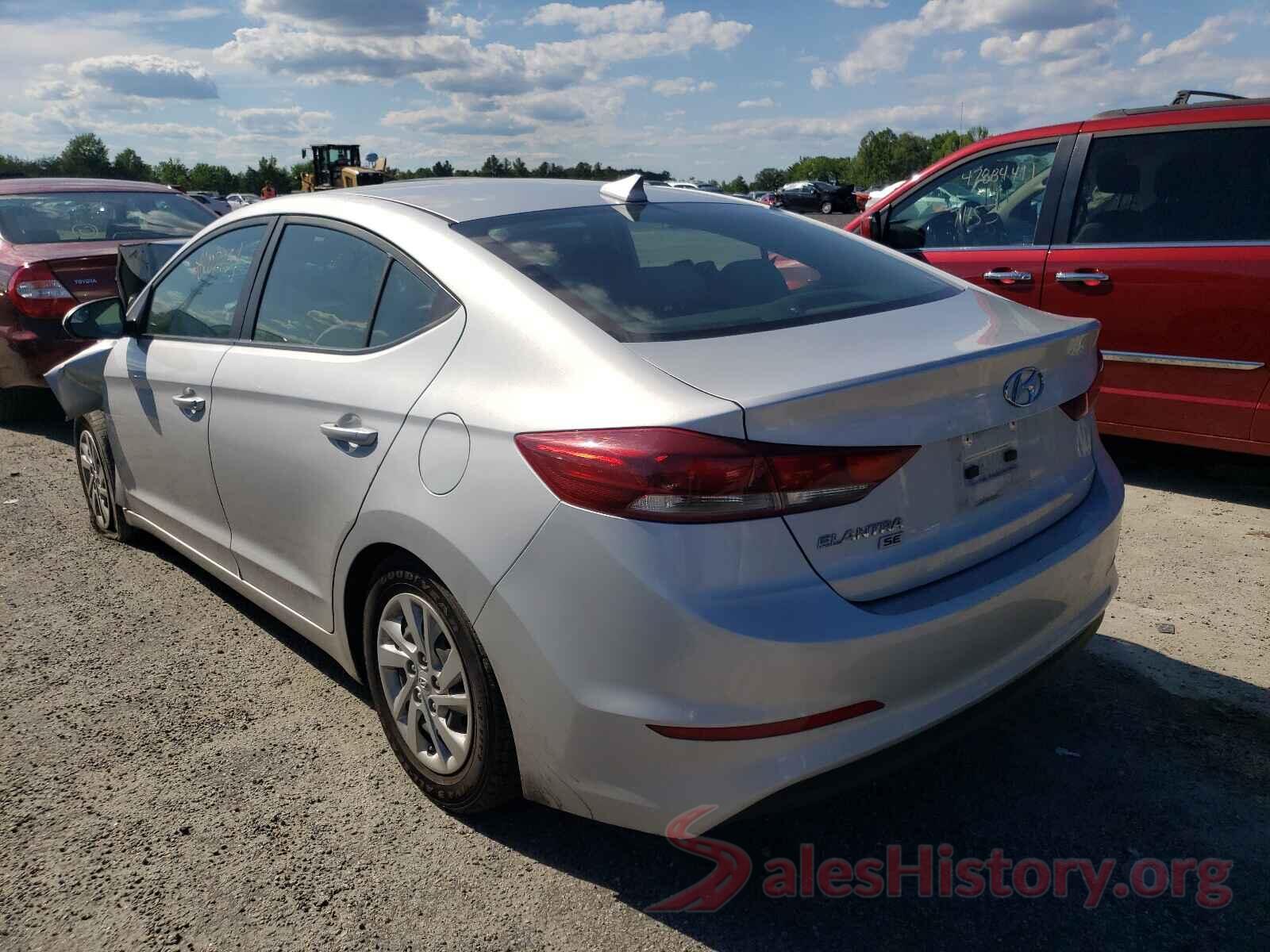 KMHD74LF2HU096198 2017 HYUNDAI ELANTRA