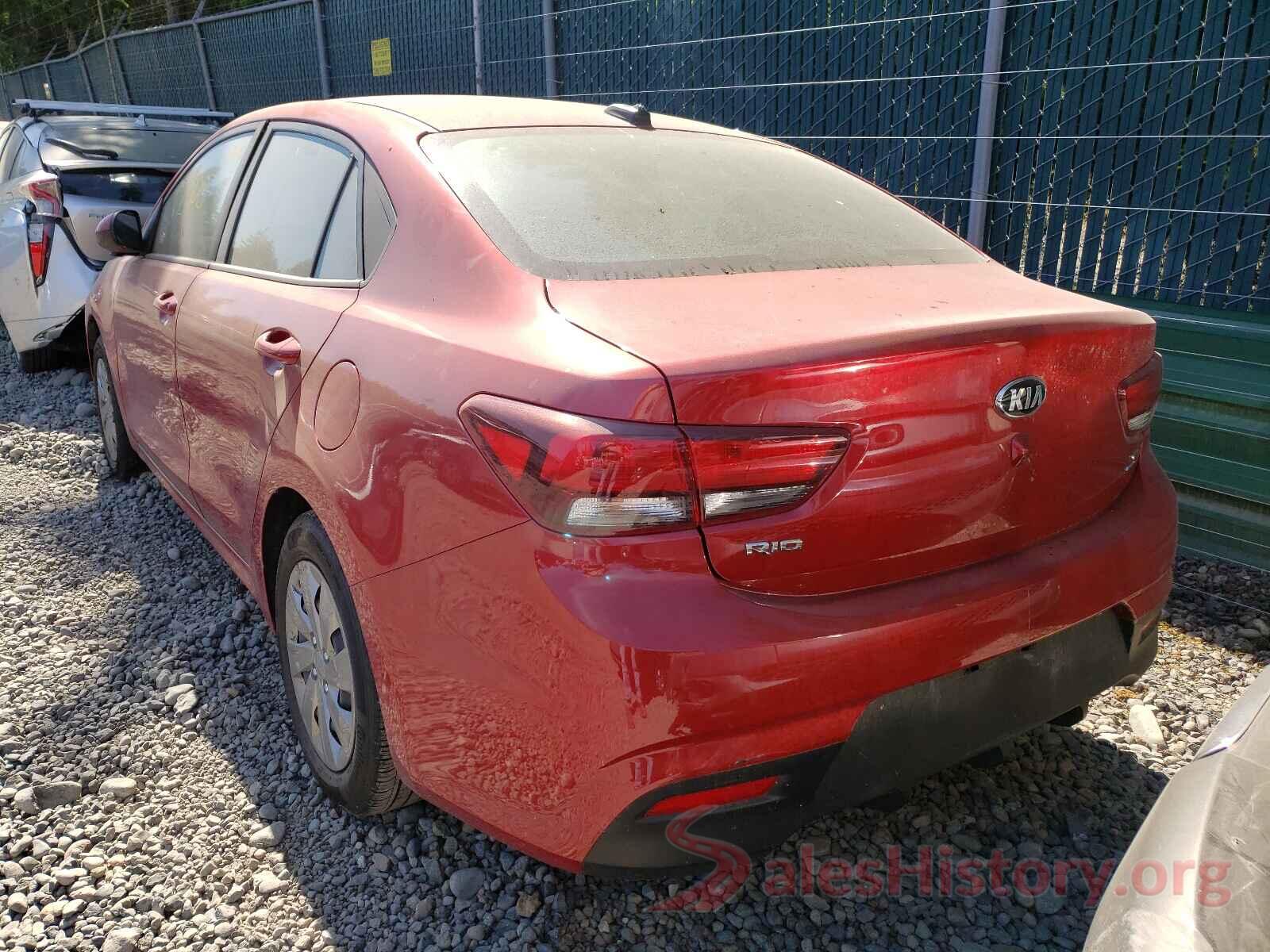 3KPA24AB6KE172680 2019 KIA RIO