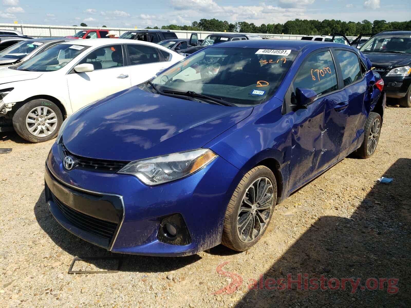 2T1BURHEXGC523219 2016 TOYOTA COROLLA