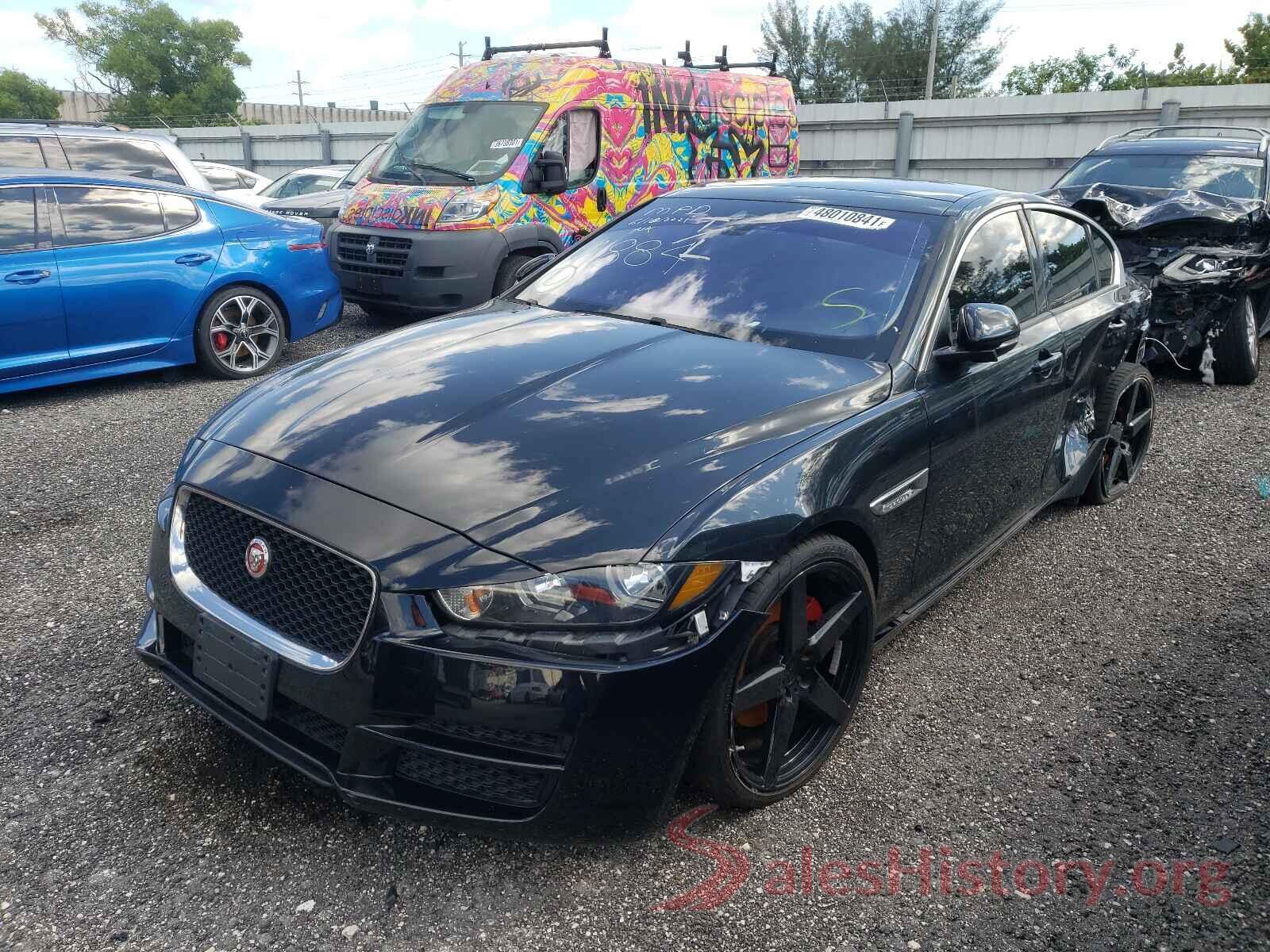 SAJAD4BG9HA974884 2017 JAGUAR XE