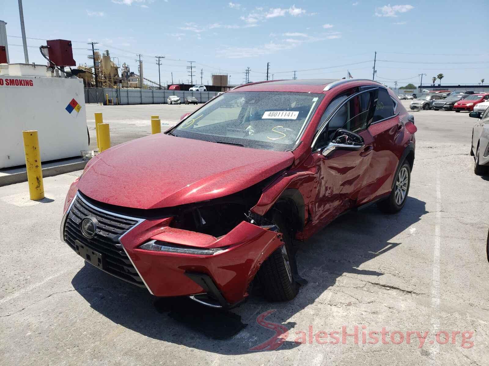 JTJDARBZ8L5000976 2020 LEXUS NX