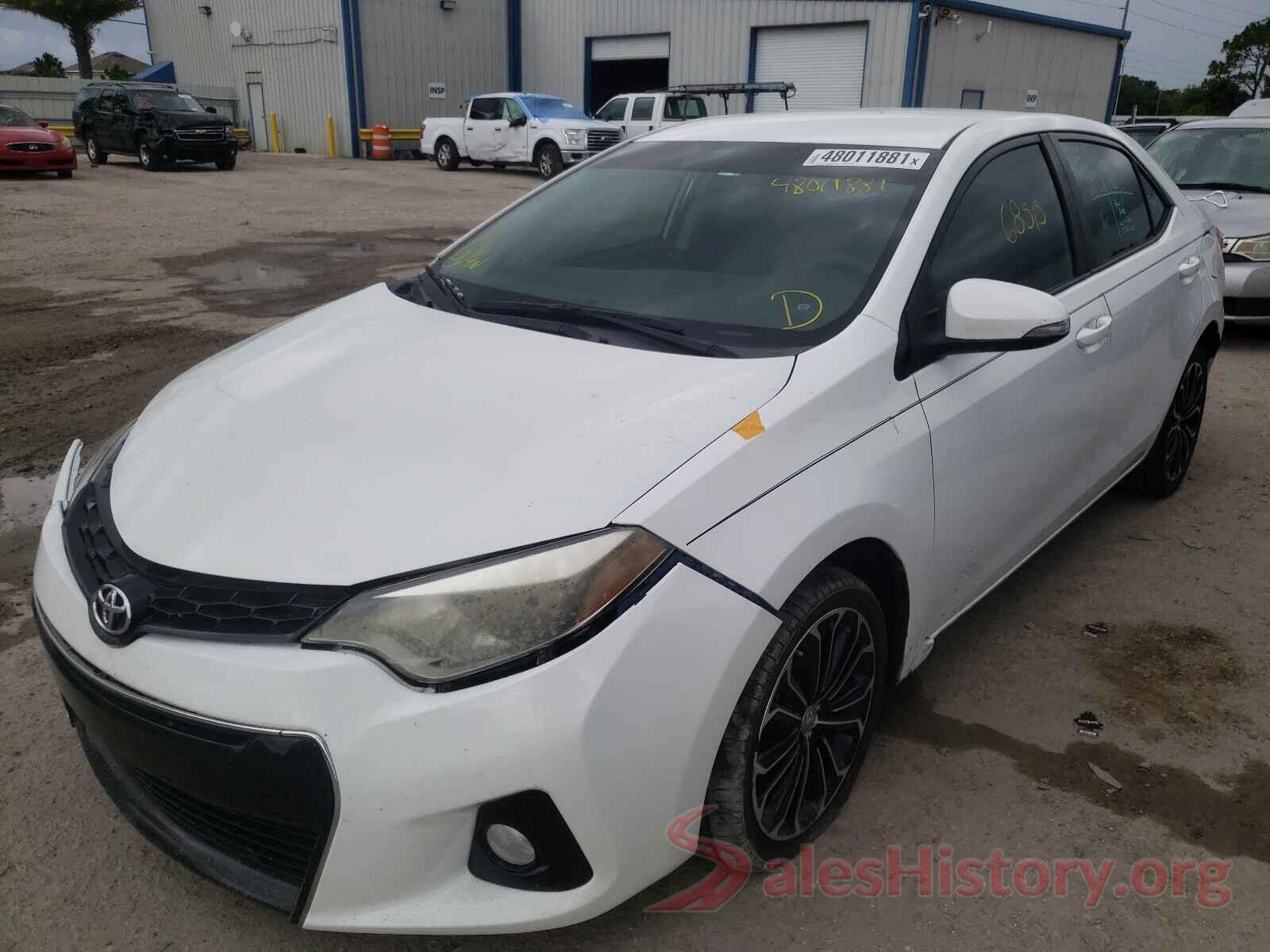 2T1BURHE6GC572658 2016 TOYOTA COROLLA