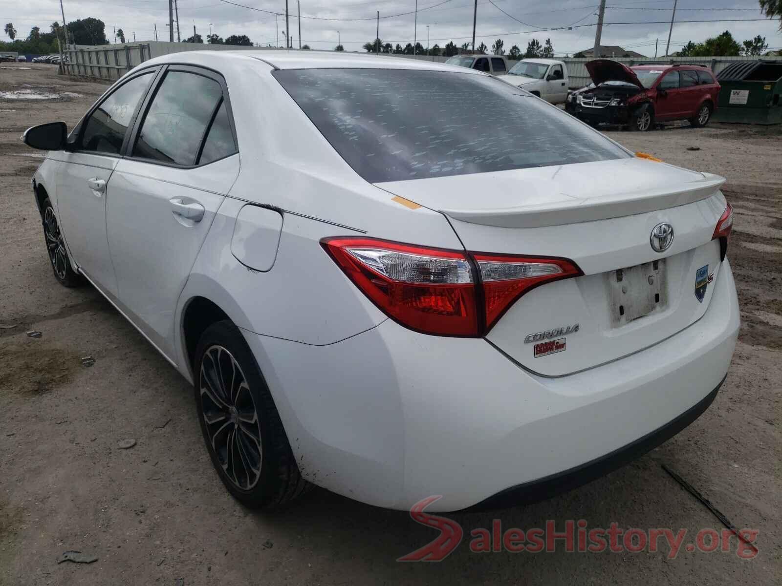 2T1BURHE6GC572658 2016 TOYOTA COROLLA