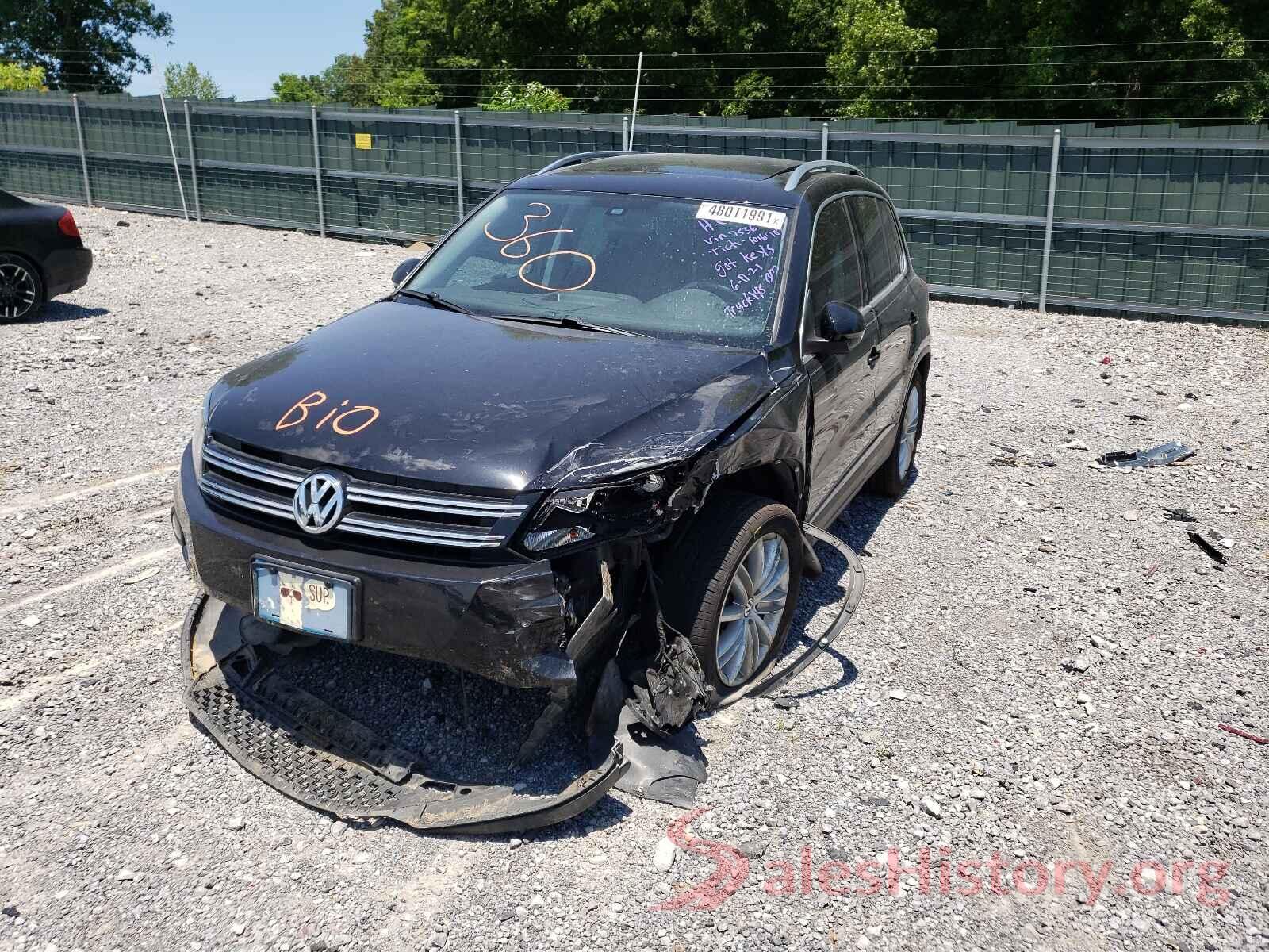 WVGAV7AX4GW527536 2016 VOLKSWAGEN TIGUAN