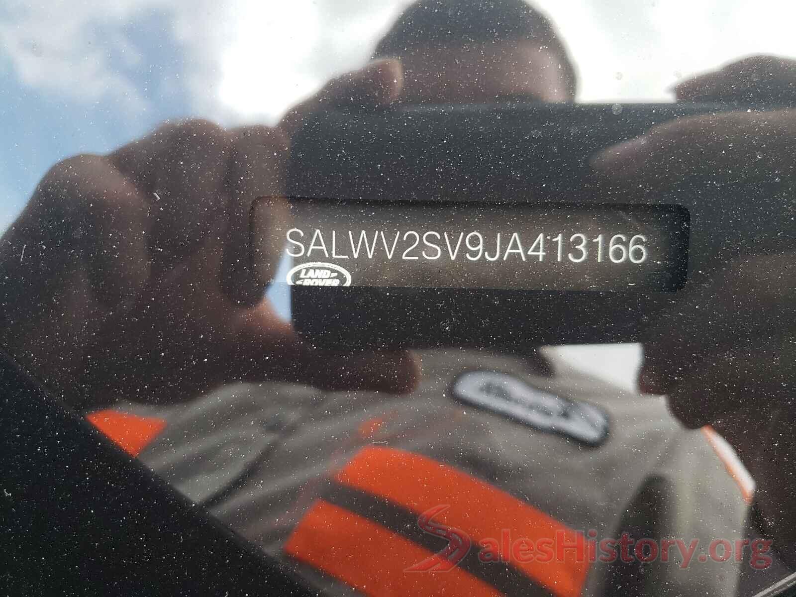 SALWV2SV9JA413166 2018 LAND ROVER RANGEROVER