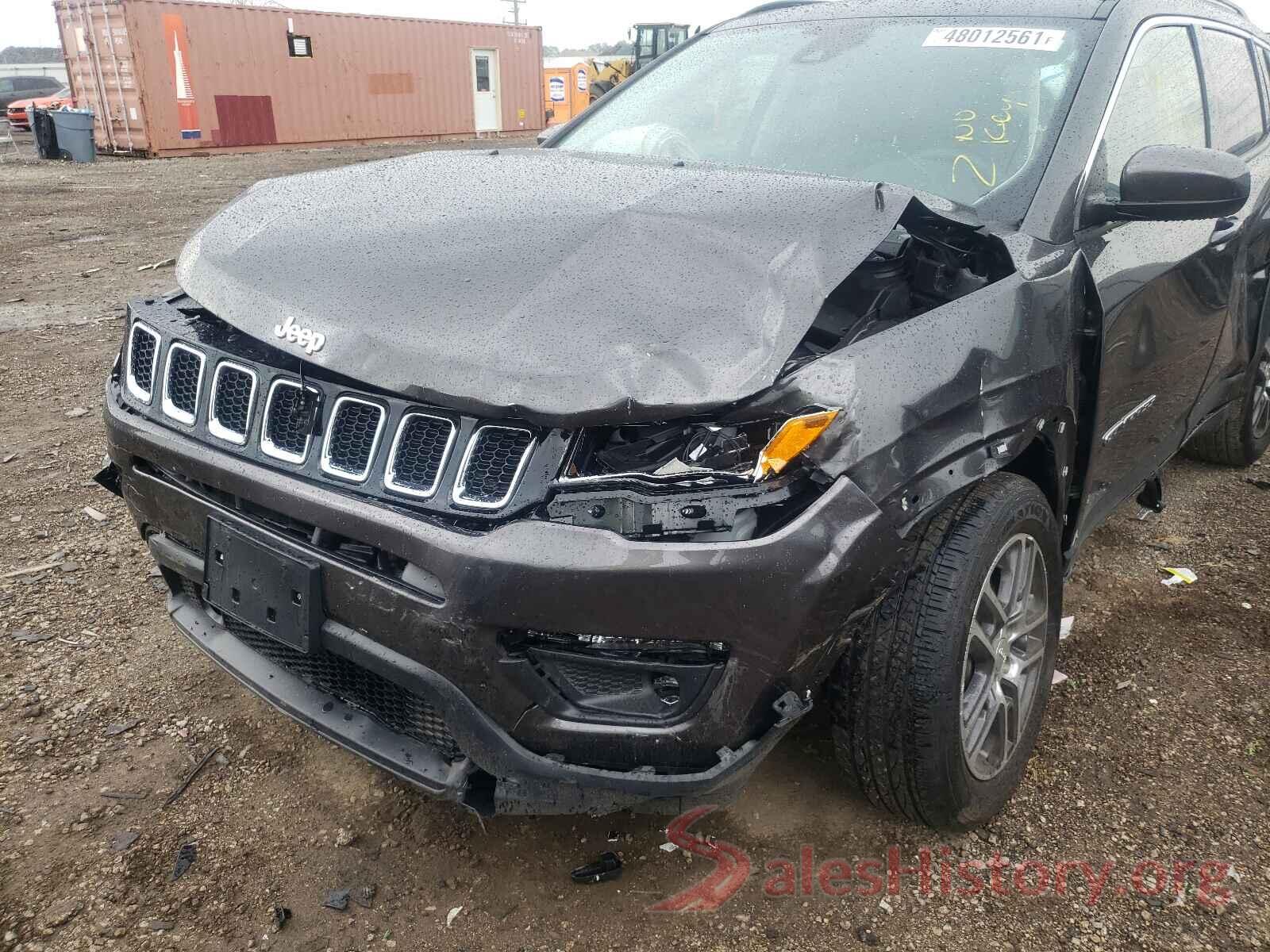 3C4NJCBB3LT241612 2020 JEEP COMPASS