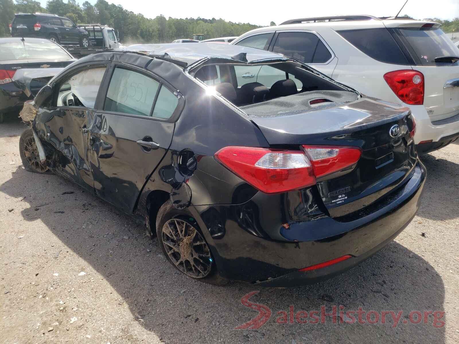 KNAFK4A65G5610243 2016 KIA FORTE