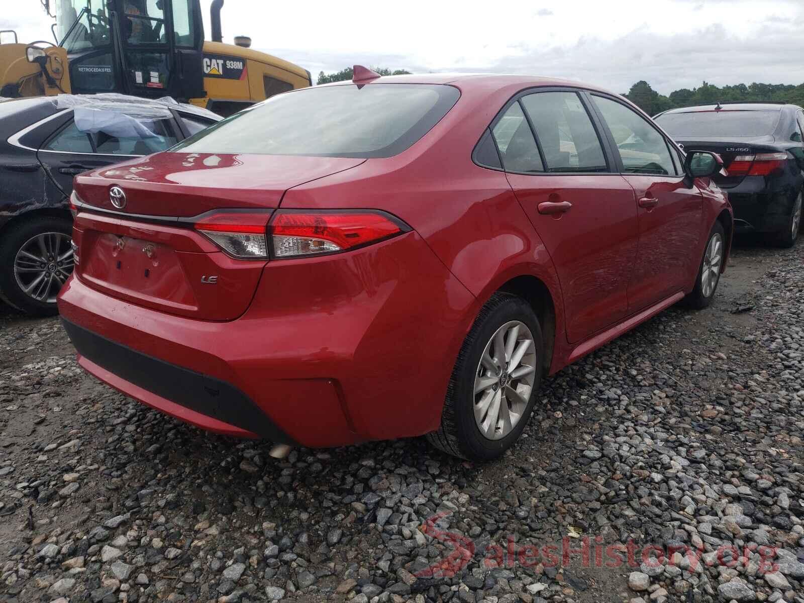 JTDVPMAE8MJ137609 2021 TOYOTA COROLLA