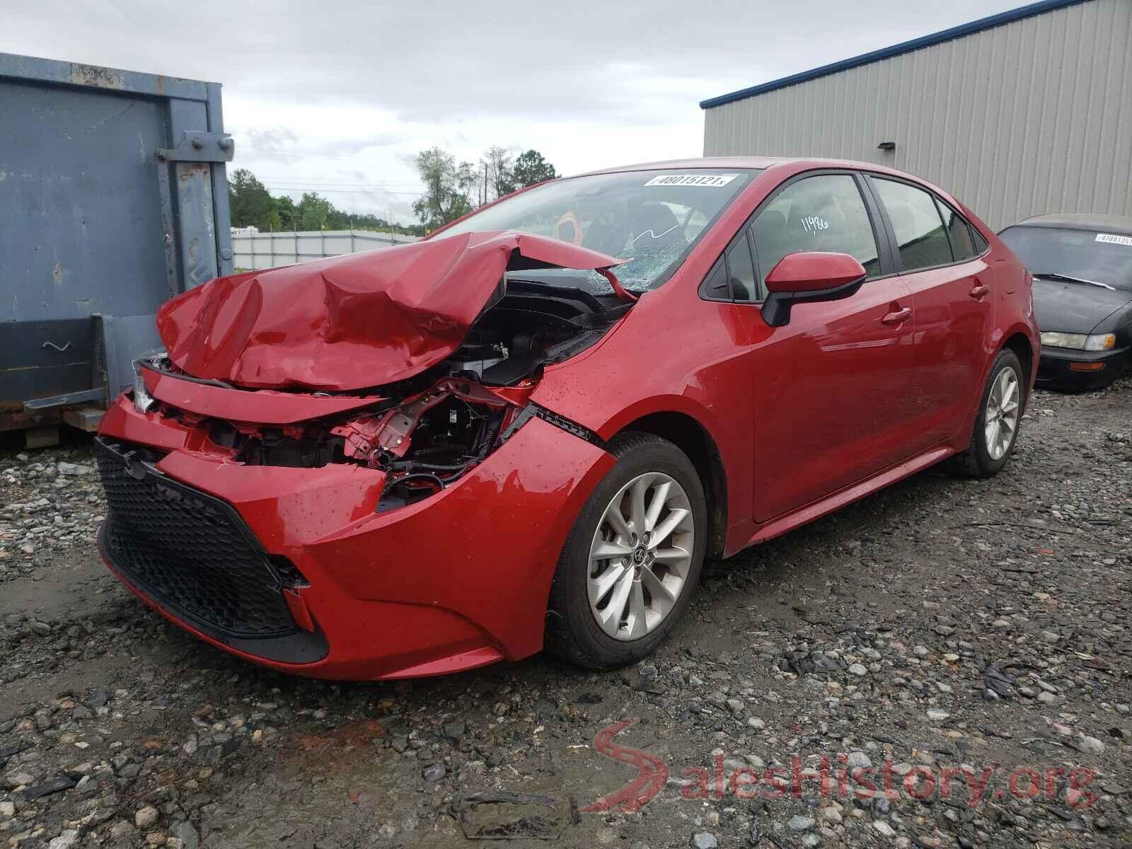 JTDVPMAE8MJ137609 2021 TOYOTA COROLLA