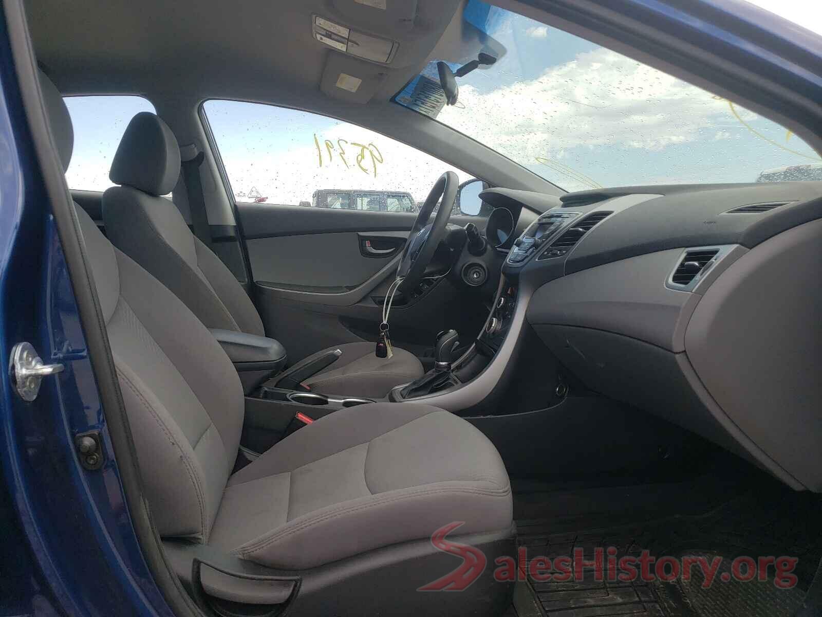 5NPDH4AE9GH684491 2016 HYUNDAI ELANTRA