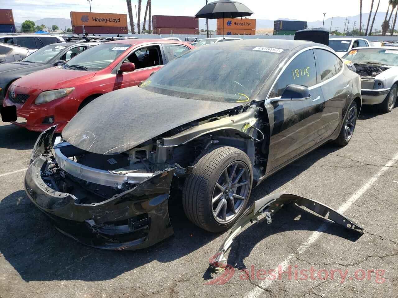 5YJ3E1EA2LF704437 2020 TESLA MODEL 3