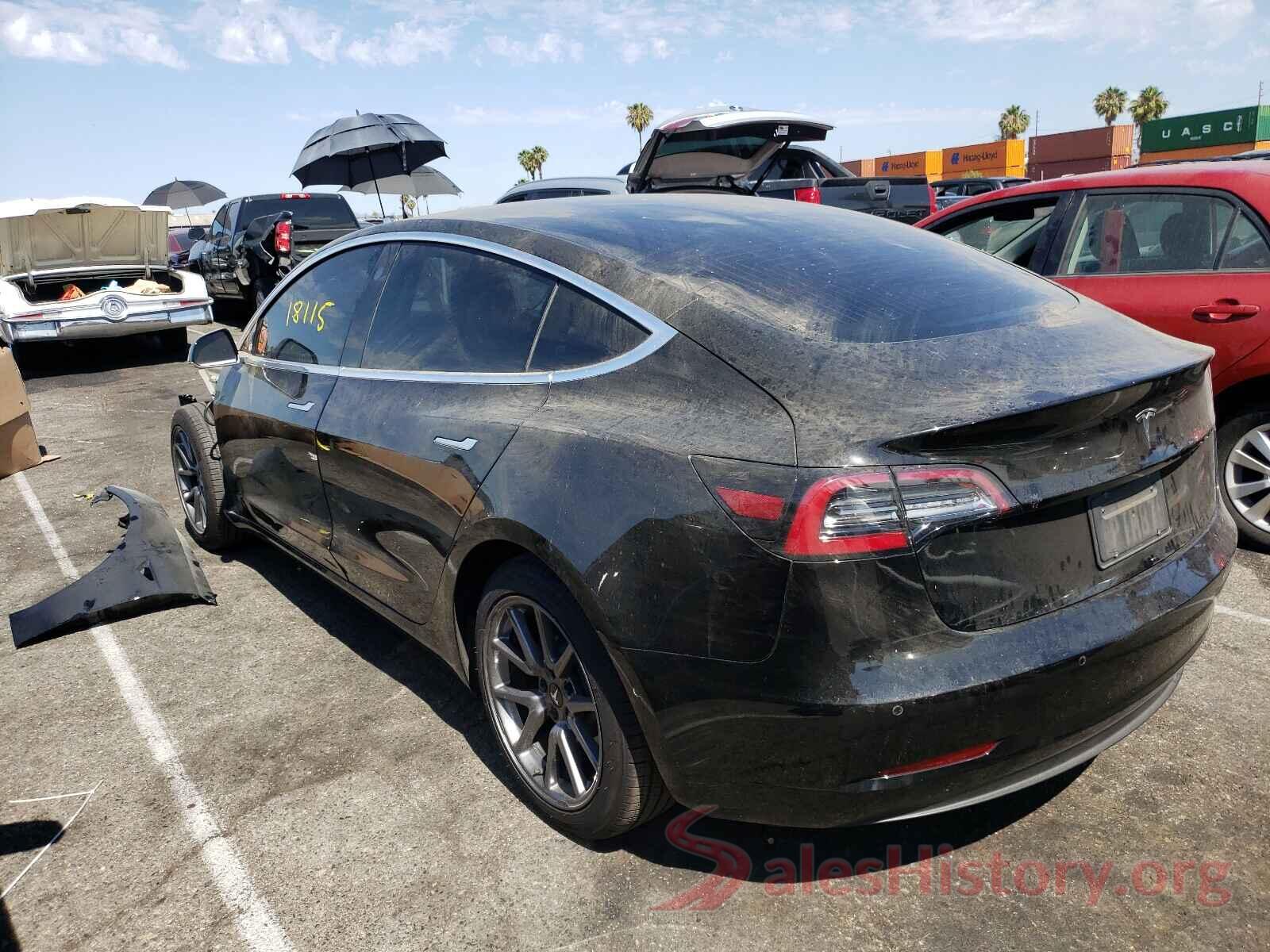 5YJ3E1EA2LF704437 2020 TESLA MODEL 3