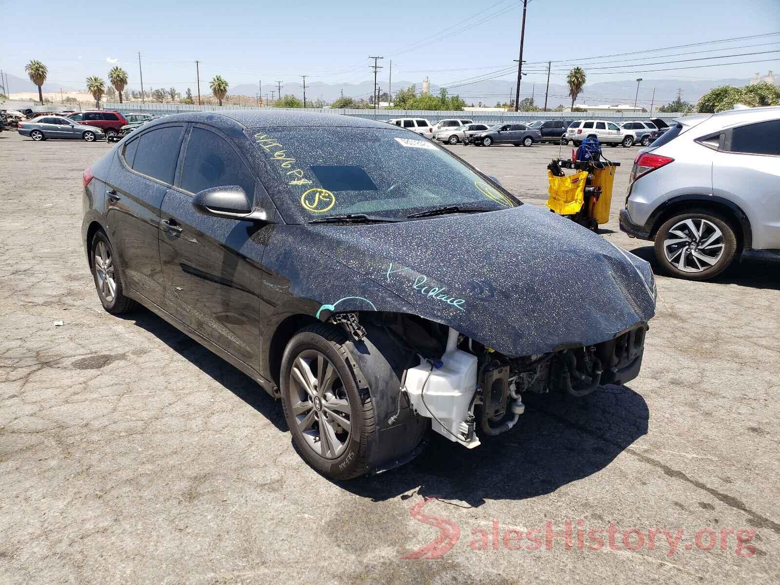 5NPD84LF3HH037642 2017 HYUNDAI ELANTRA