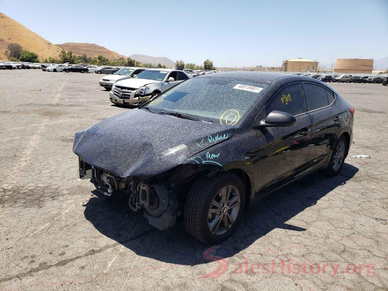 5NPD84LF3HH037642 2017 HYUNDAI ELANTRA