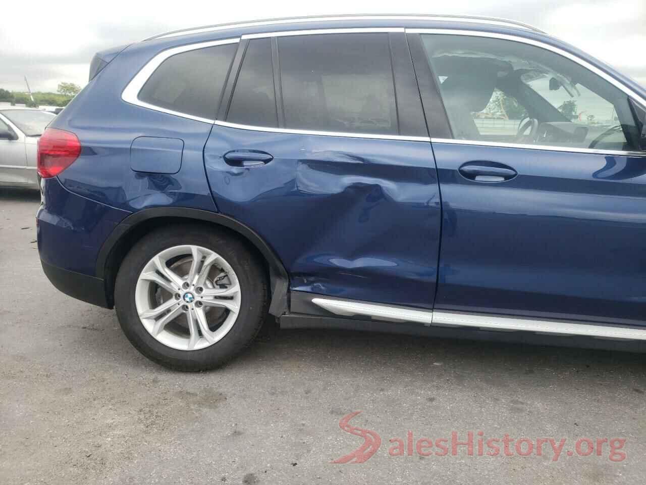 5UXTR9C51KLP95011 2019 BMW X3