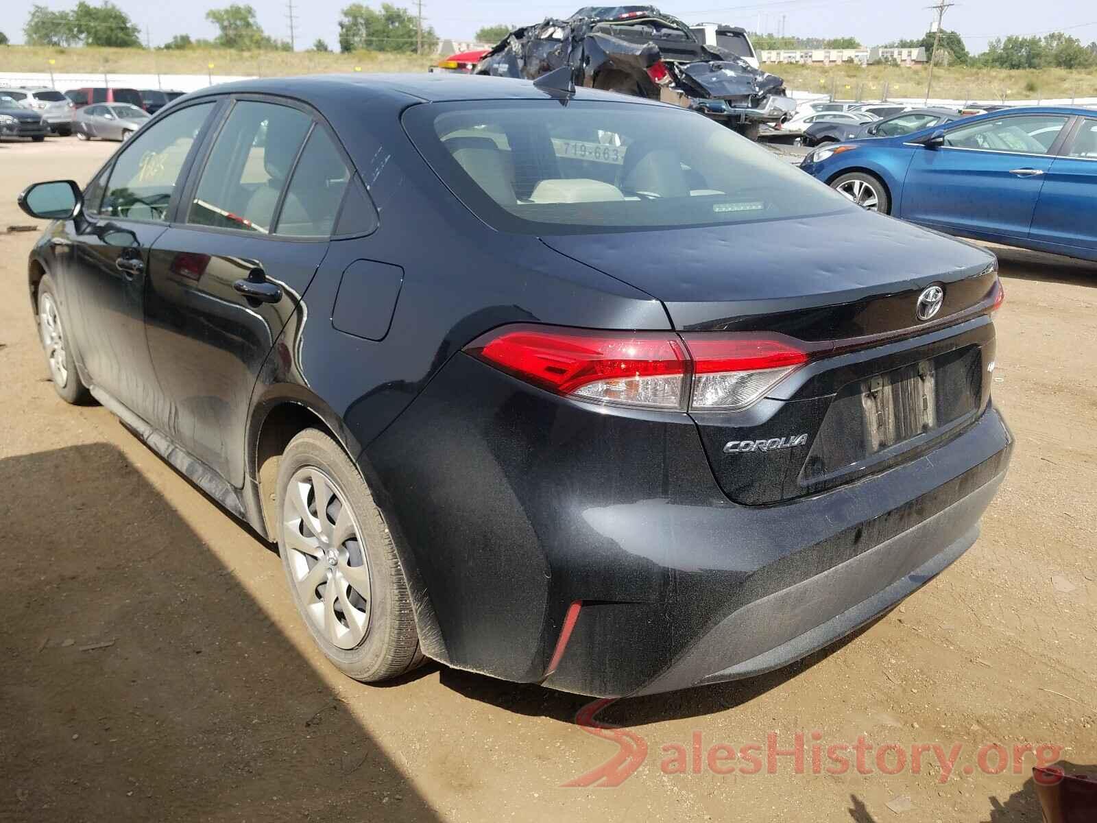 JTDEPRAE4LJ062077 2020 TOYOTA COROLLA