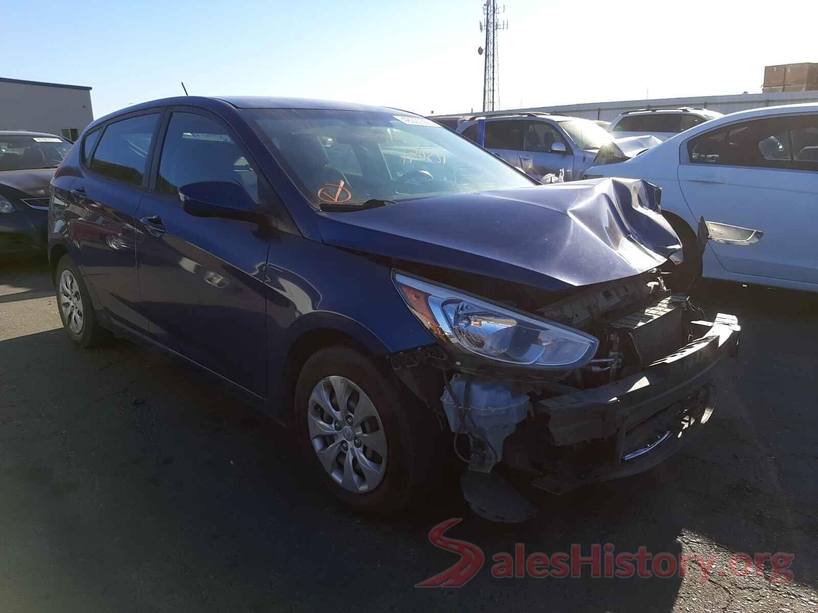 KMHCT5AE2HU327480 2017 HYUNDAI ACCENT