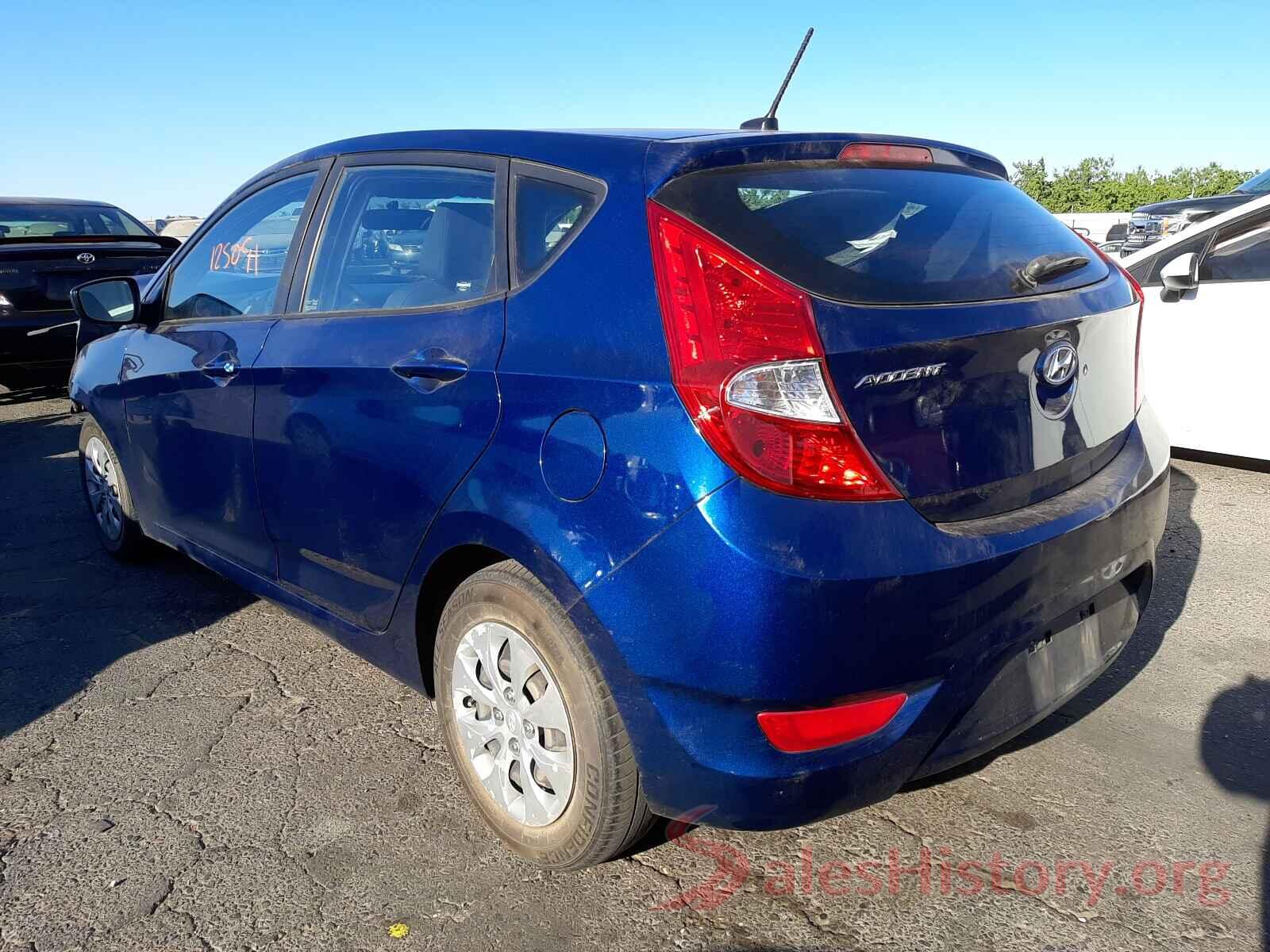 KMHCT5AE2HU327480 2017 HYUNDAI ACCENT