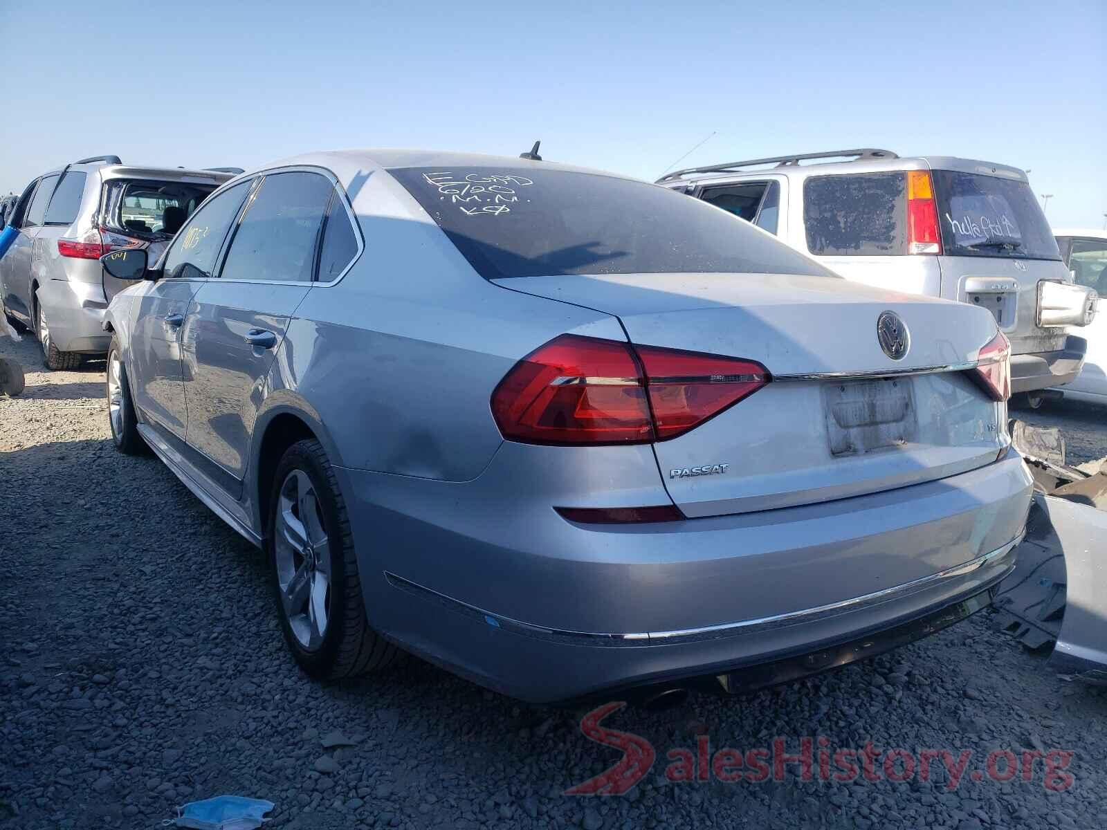 1VWAT7A33GC053584 2016 VOLKSWAGEN PASSAT