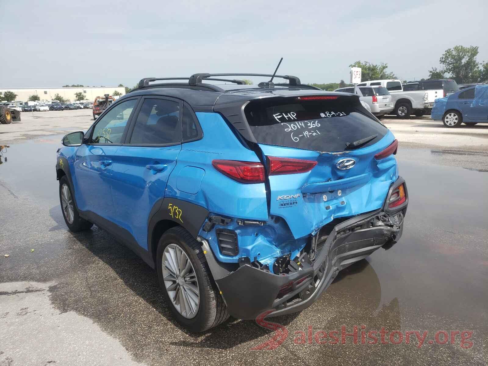 KM8K22AA3KU284012 2019 HYUNDAI KONA