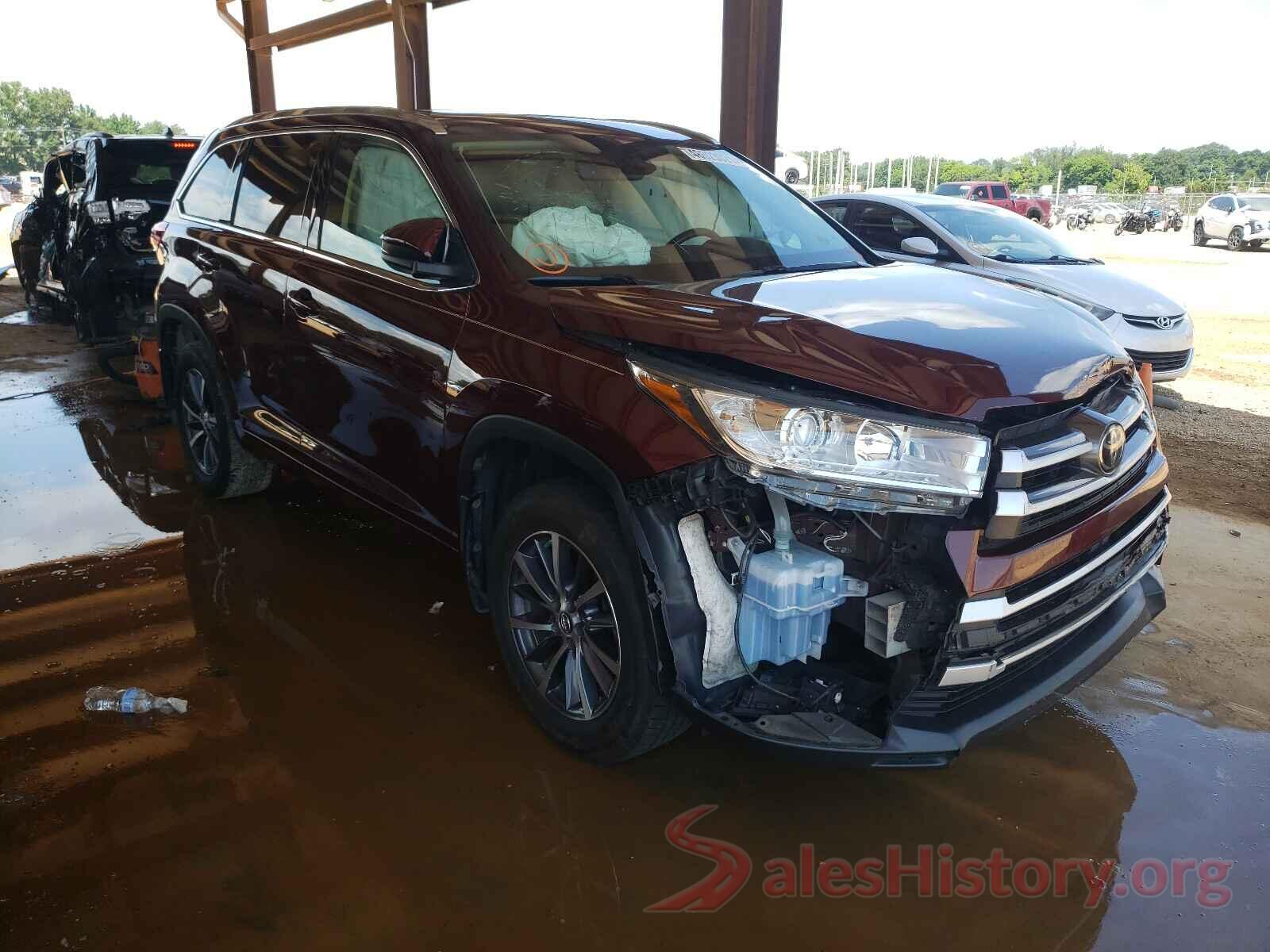 5TDJZRFH4HS375815 2017 TOYOTA HIGHLANDER