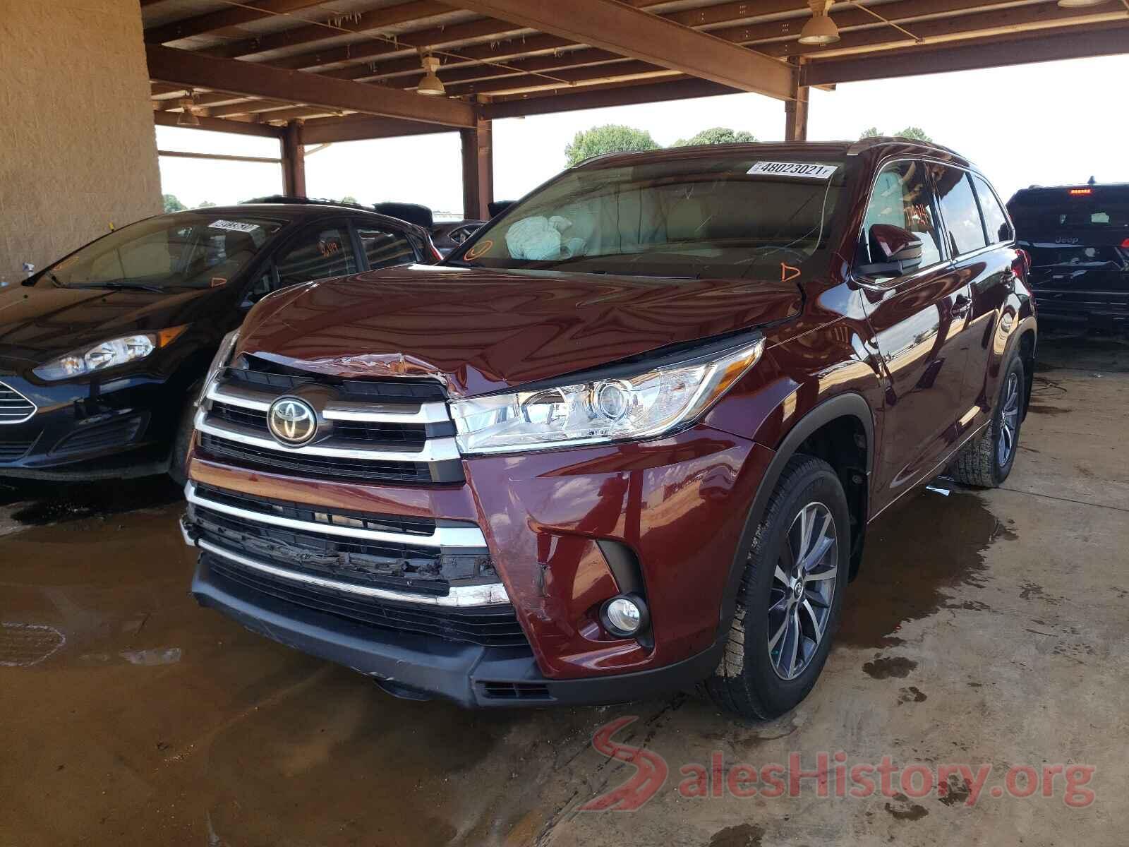 5TDJZRFH4HS375815 2017 TOYOTA HIGHLANDER