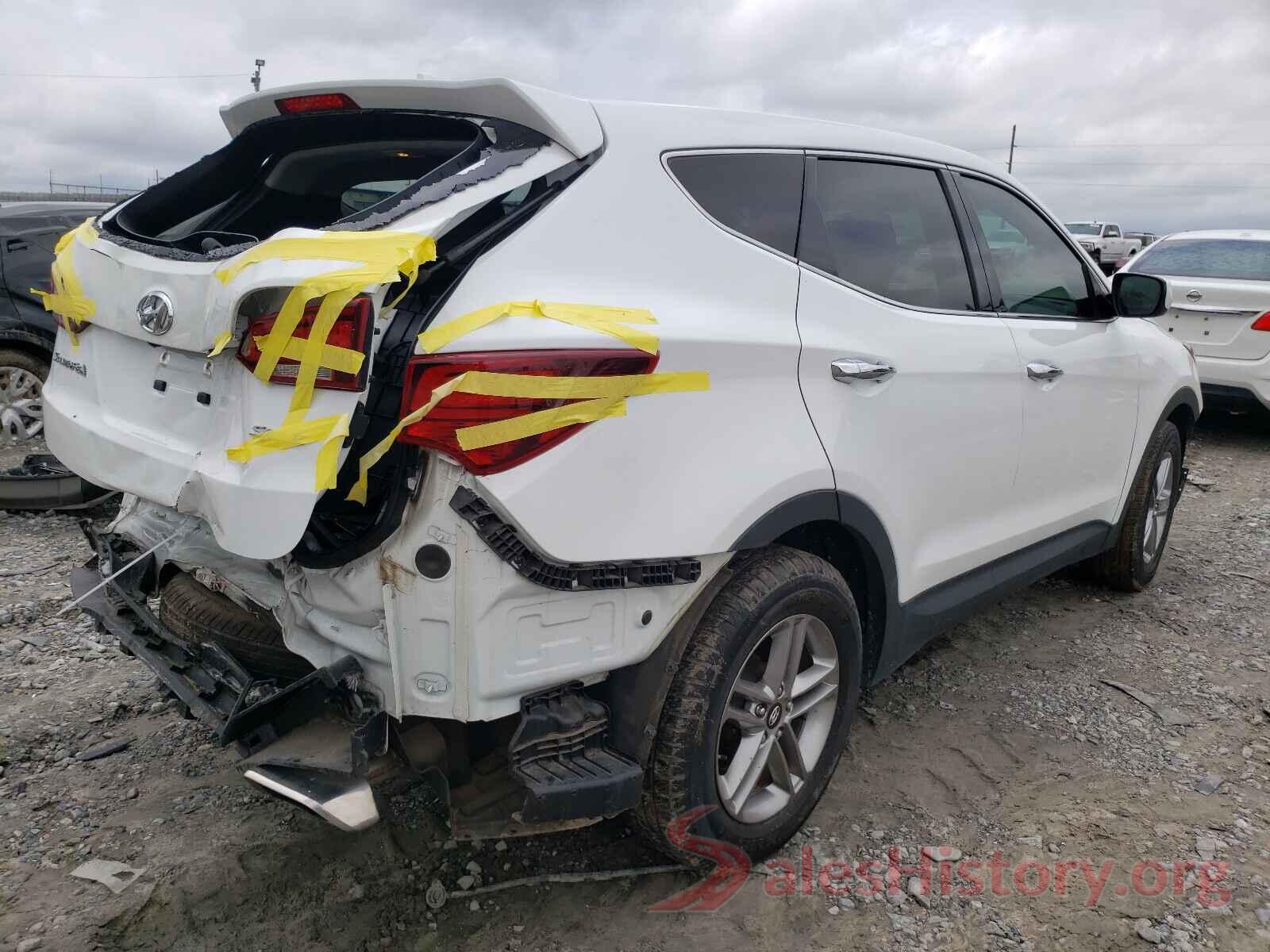 5NMZT3LB8HH010610 2017 HYUNDAI SANTA FE