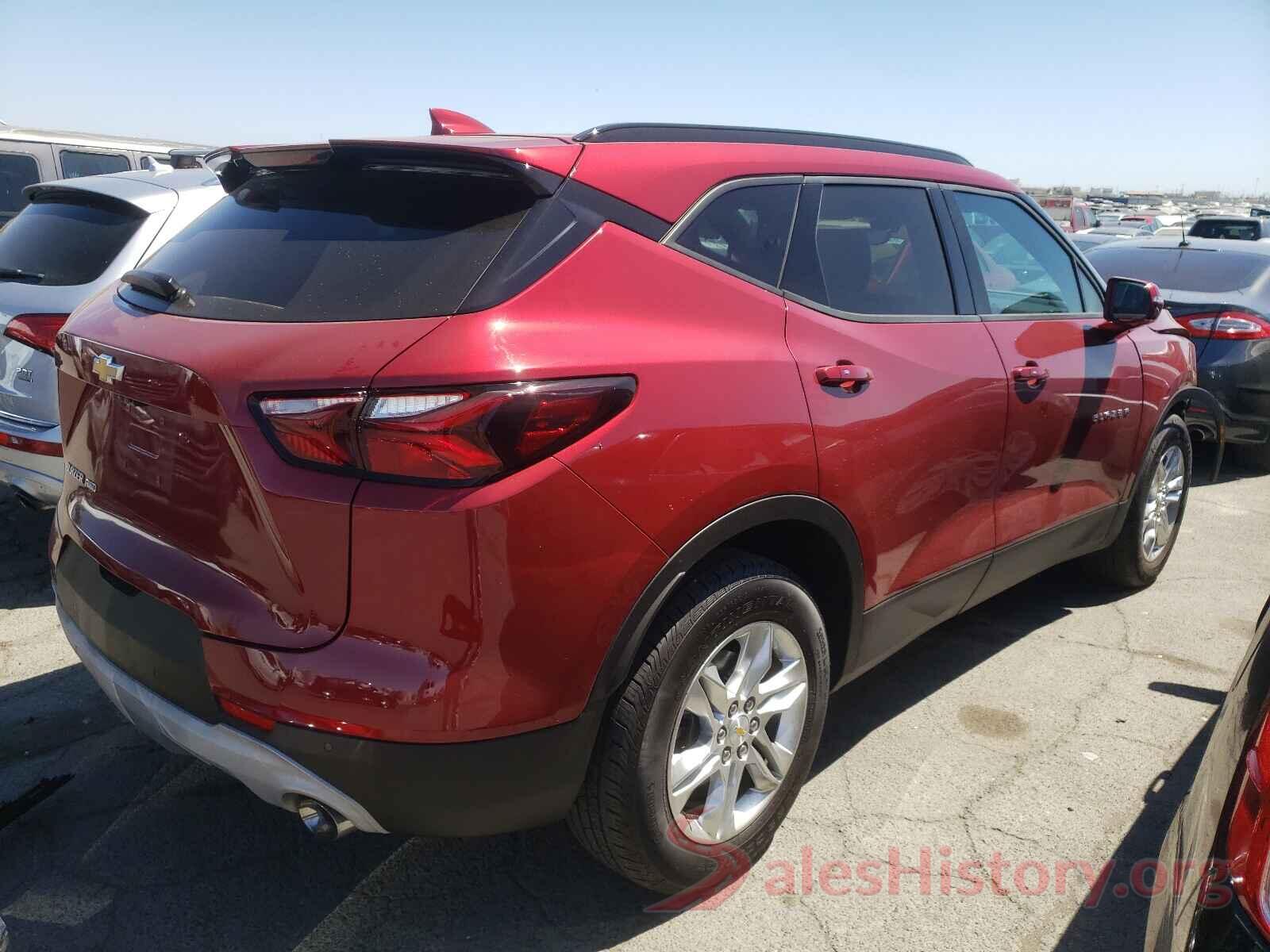 3GNKBHRS1KS702322 2019 CHEVROLET BLAZER