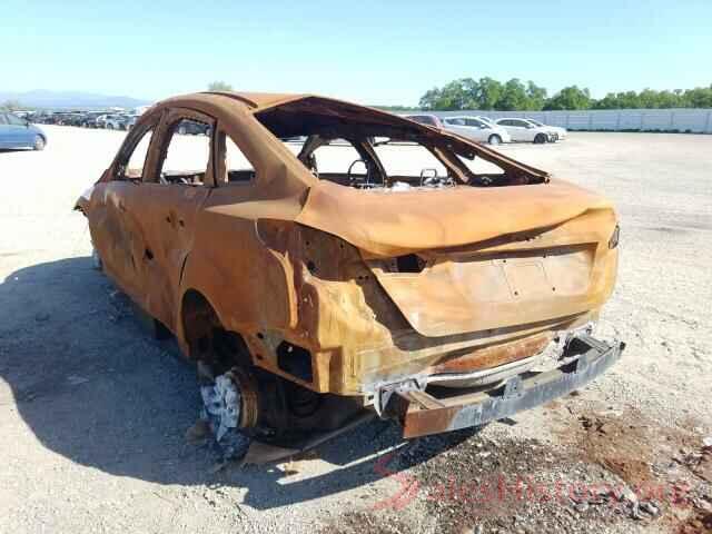 1FADP3F21GL319784 2016 FORD FOCUS