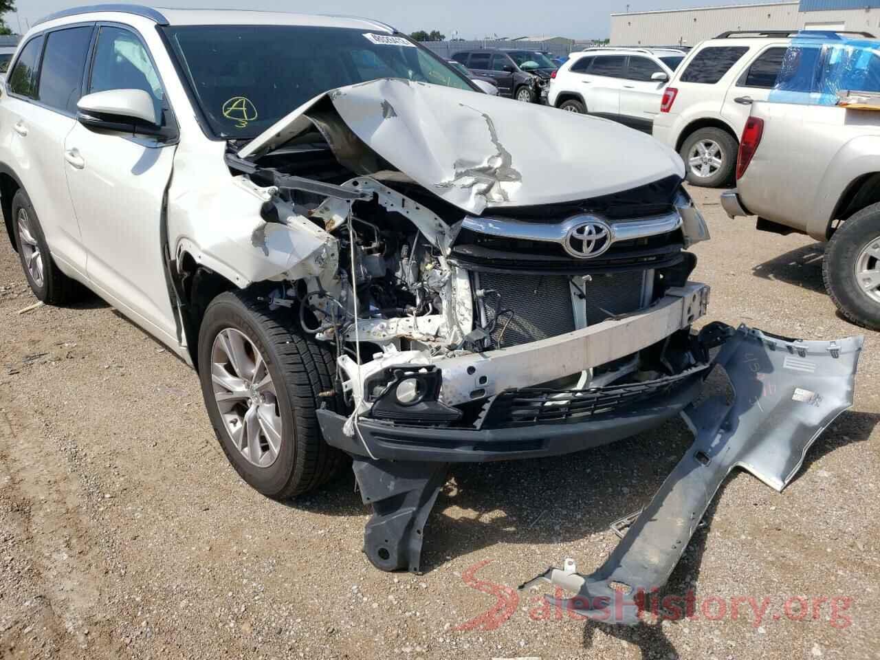 5TDJKRFH2FS181642 2015 TOYOTA HIGHLANDER