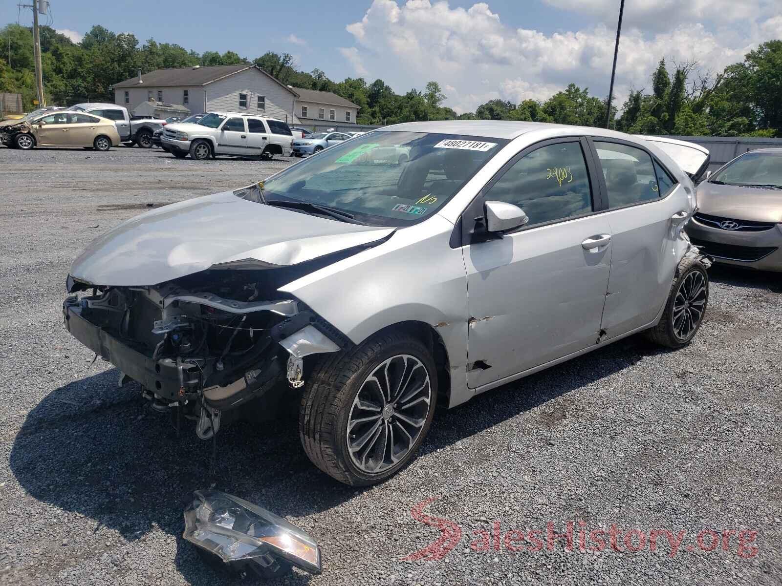 2T1BURHE4GC683144 2016 TOYOTA COROLLA