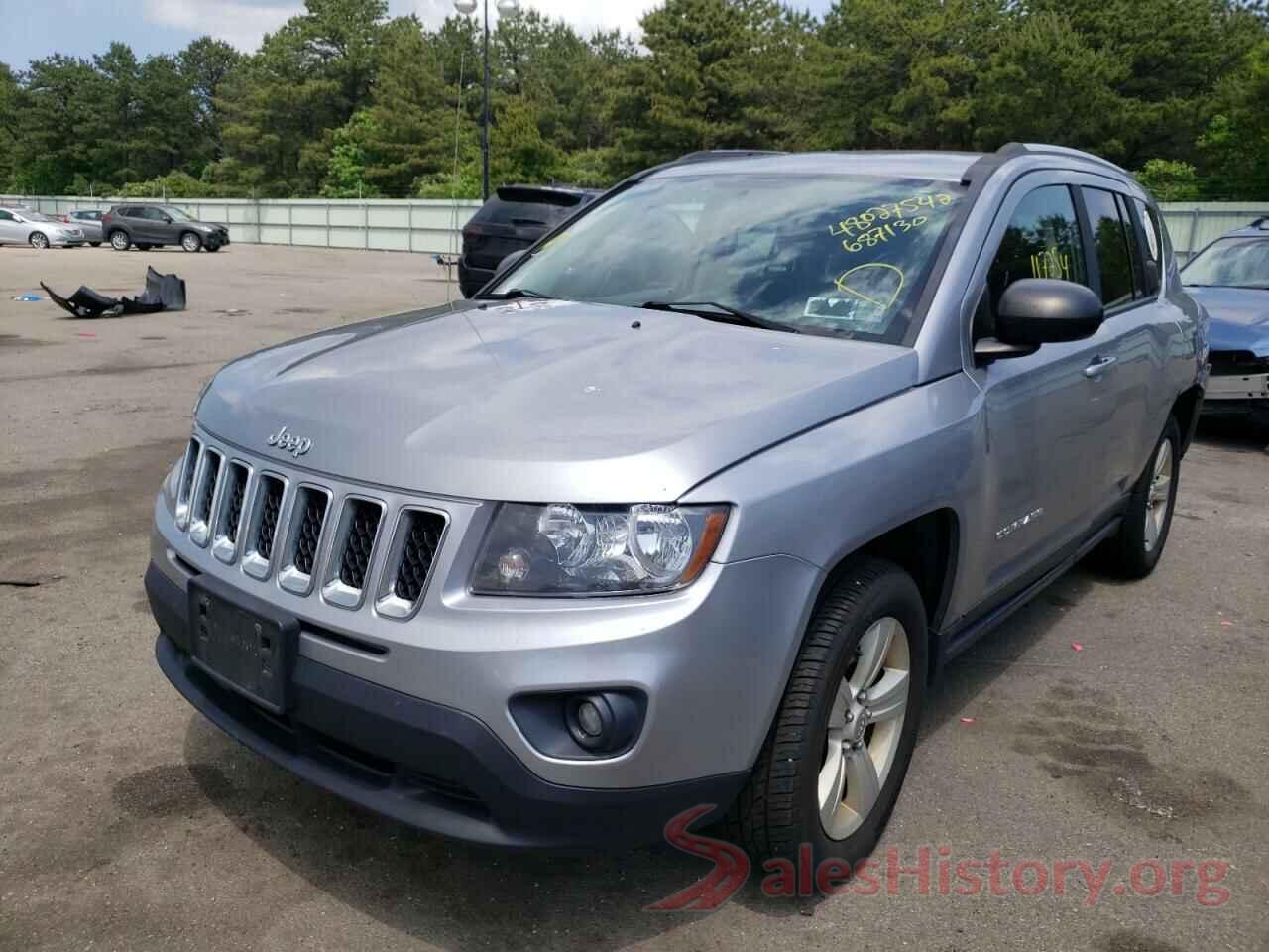 1C4NJDBBXGD687130 2016 JEEP COMPASS