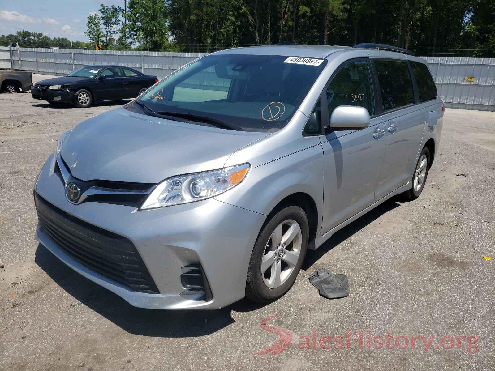 5TDKZ3DCXLS045453 2020 TOYOTA SIENNA