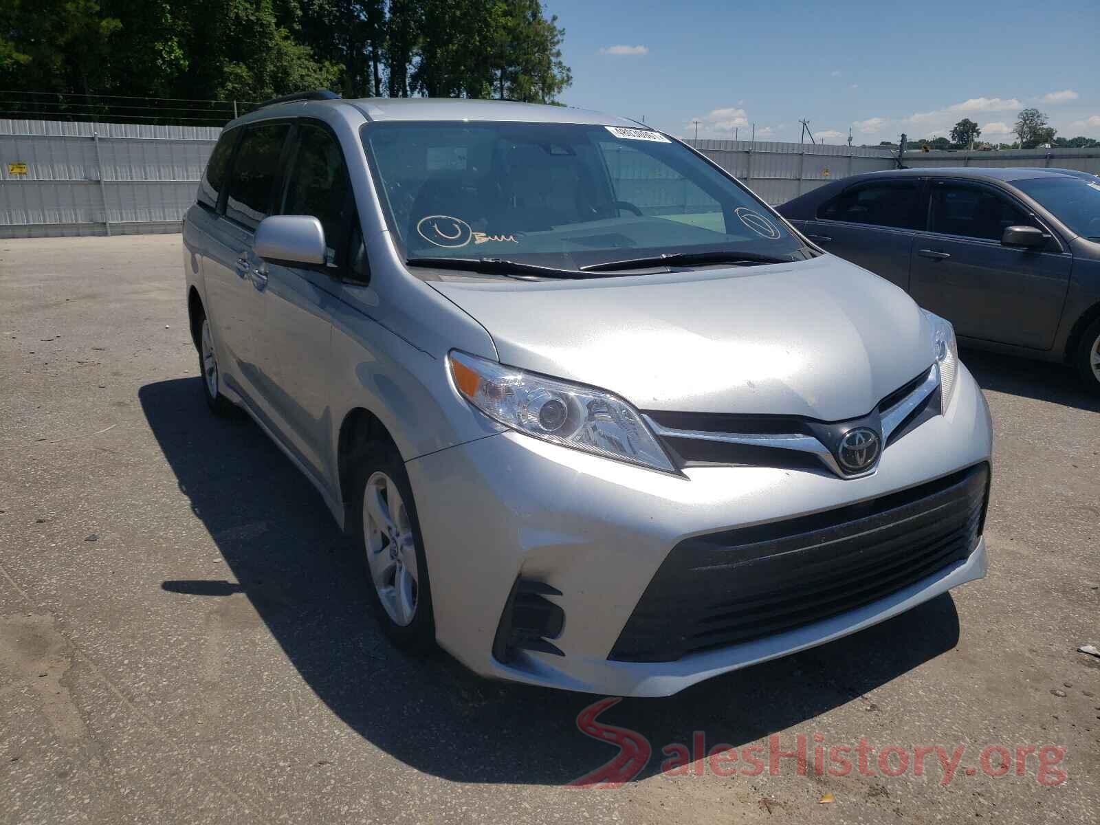 5TDKZ3DCXLS045453 2020 TOYOTA SIENNA