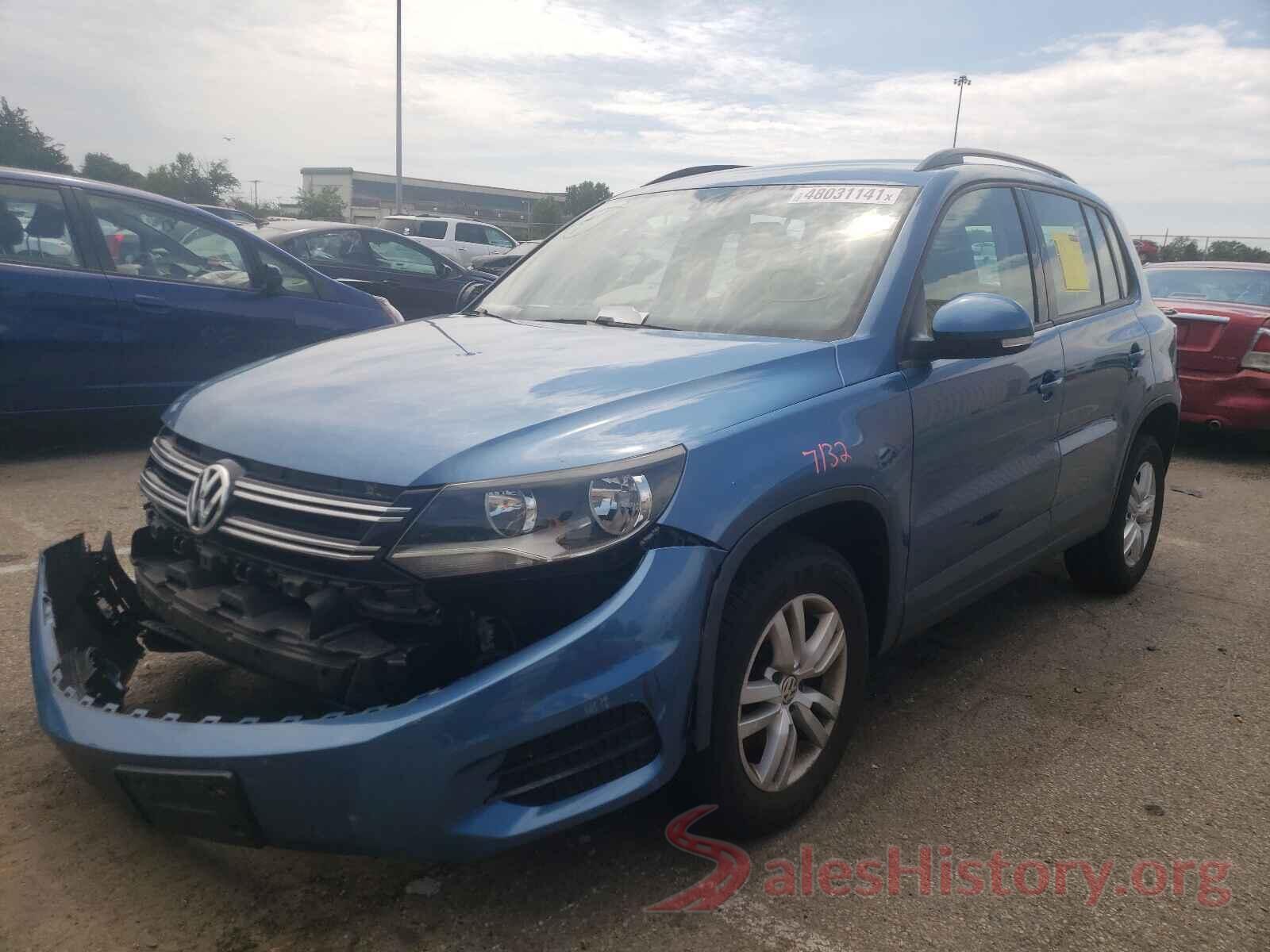 WVGAV7AX8HW501555 2017 VOLKSWAGEN TIGUAN