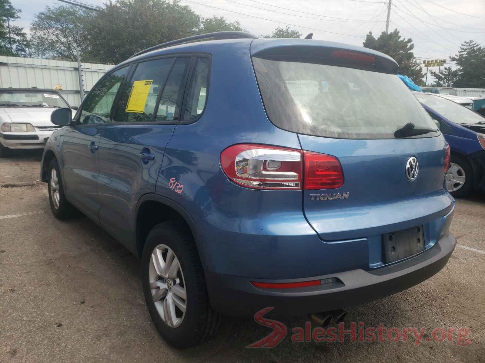 WVGAV7AX8HW501555 2017 VOLKSWAGEN TIGUAN