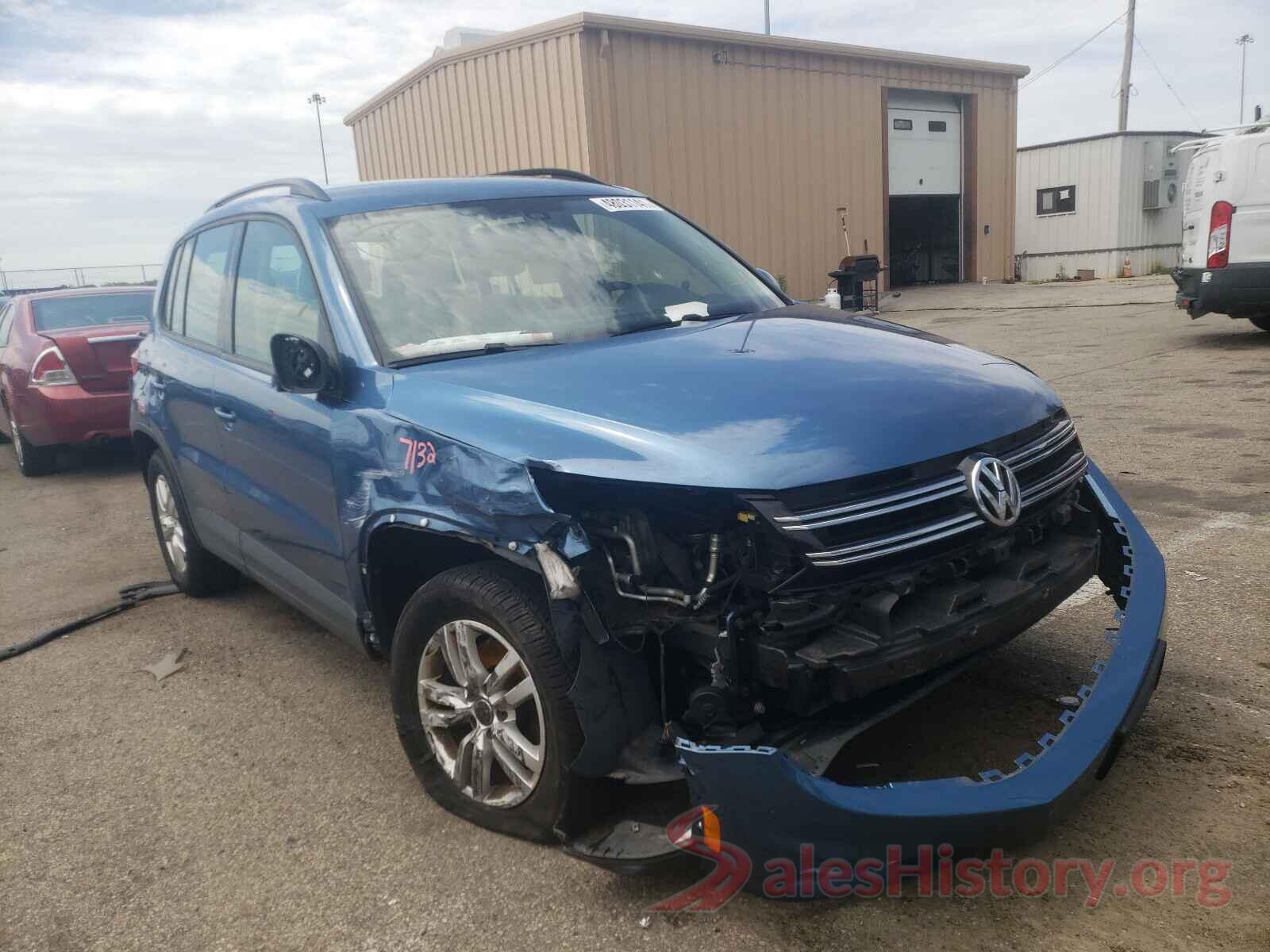 WVGAV7AX8HW501555 2017 VOLKSWAGEN TIGUAN