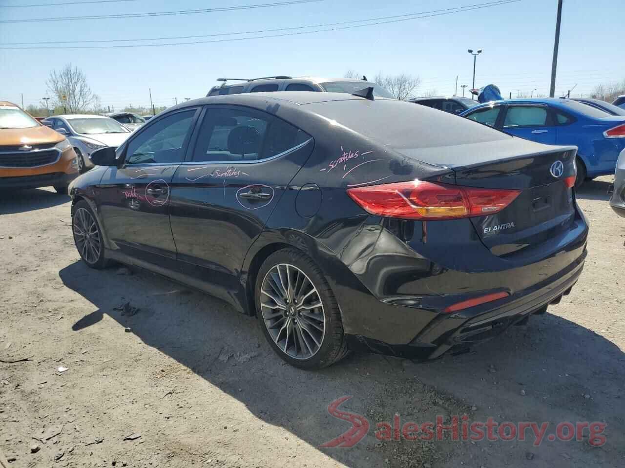 KMHD04LB1JU530439 2018 HYUNDAI ELANTRA