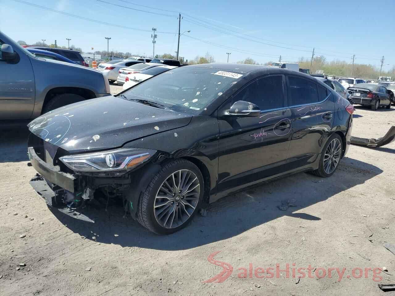 KMHD04LB1JU530439 2018 HYUNDAI ELANTRA