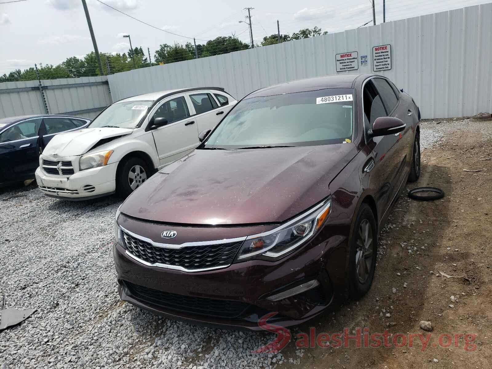 5XXGT4L34KG349411 2019 KIA OPTIMA