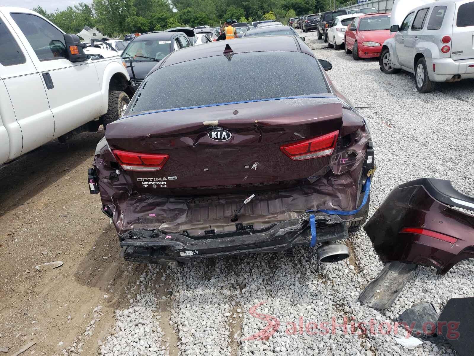 5XXGT4L34KG349411 2019 KIA OPTIMA