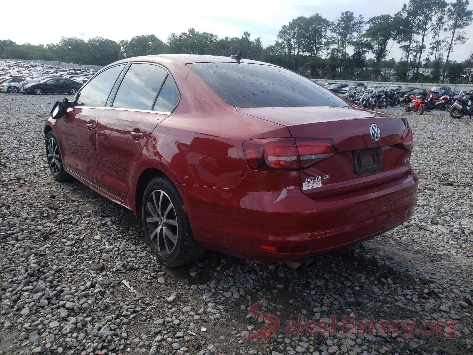 3VWDB7AJ5HM206707 2017 VOLKSWAGEN JETTA