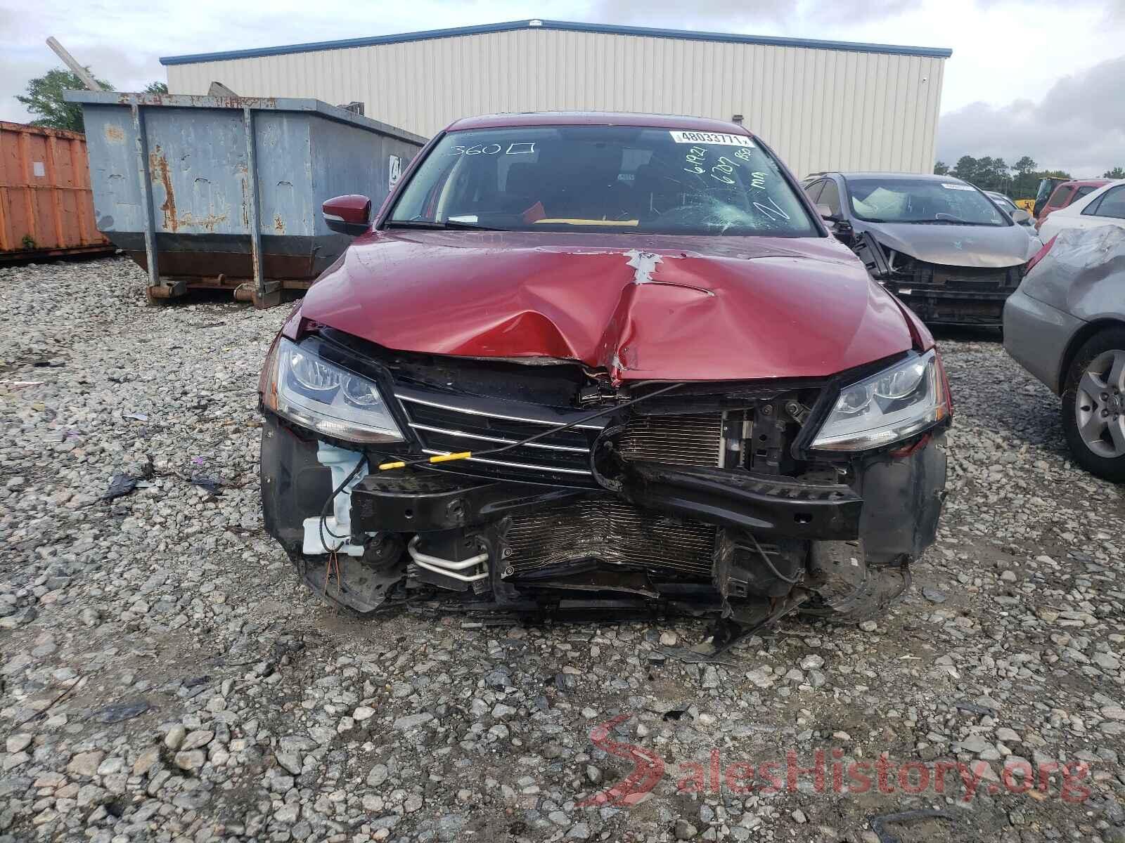 3VWDB7AJ5HM206707 2017 VOLKSWAGEN JETTA