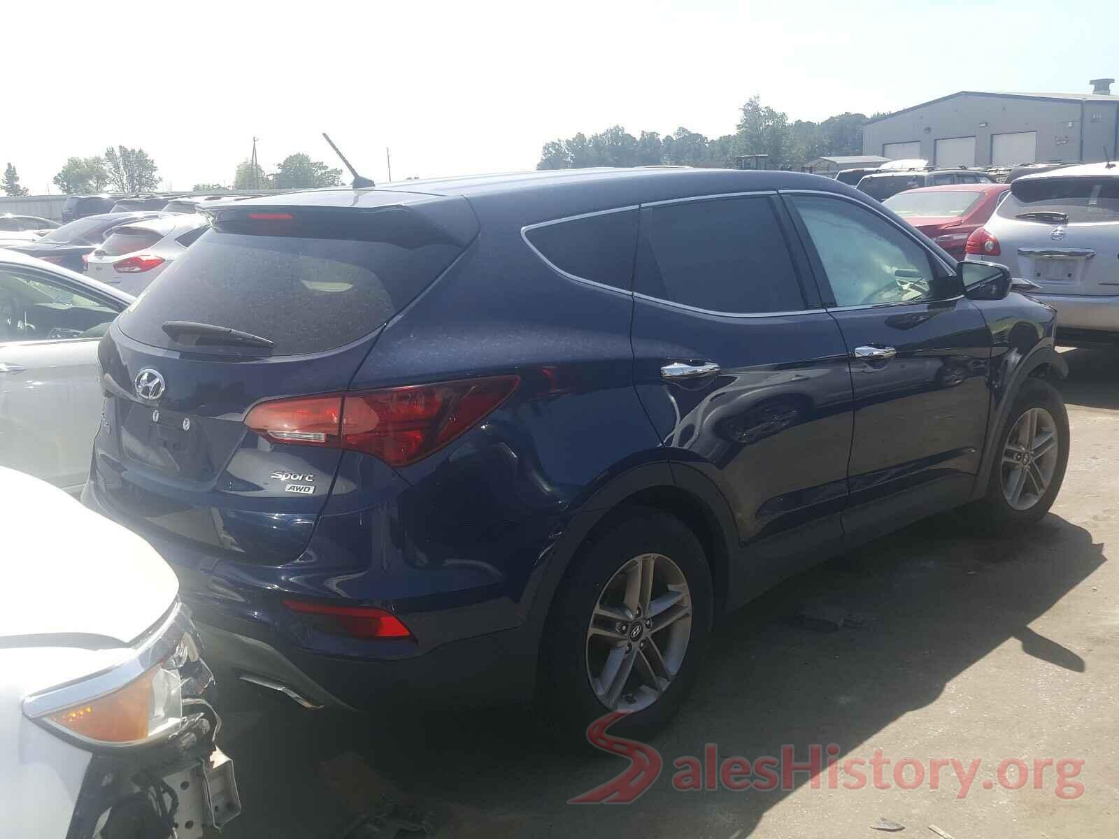 5XYZTDLB2JG542859 2018 HYUNDAI SANTA FE