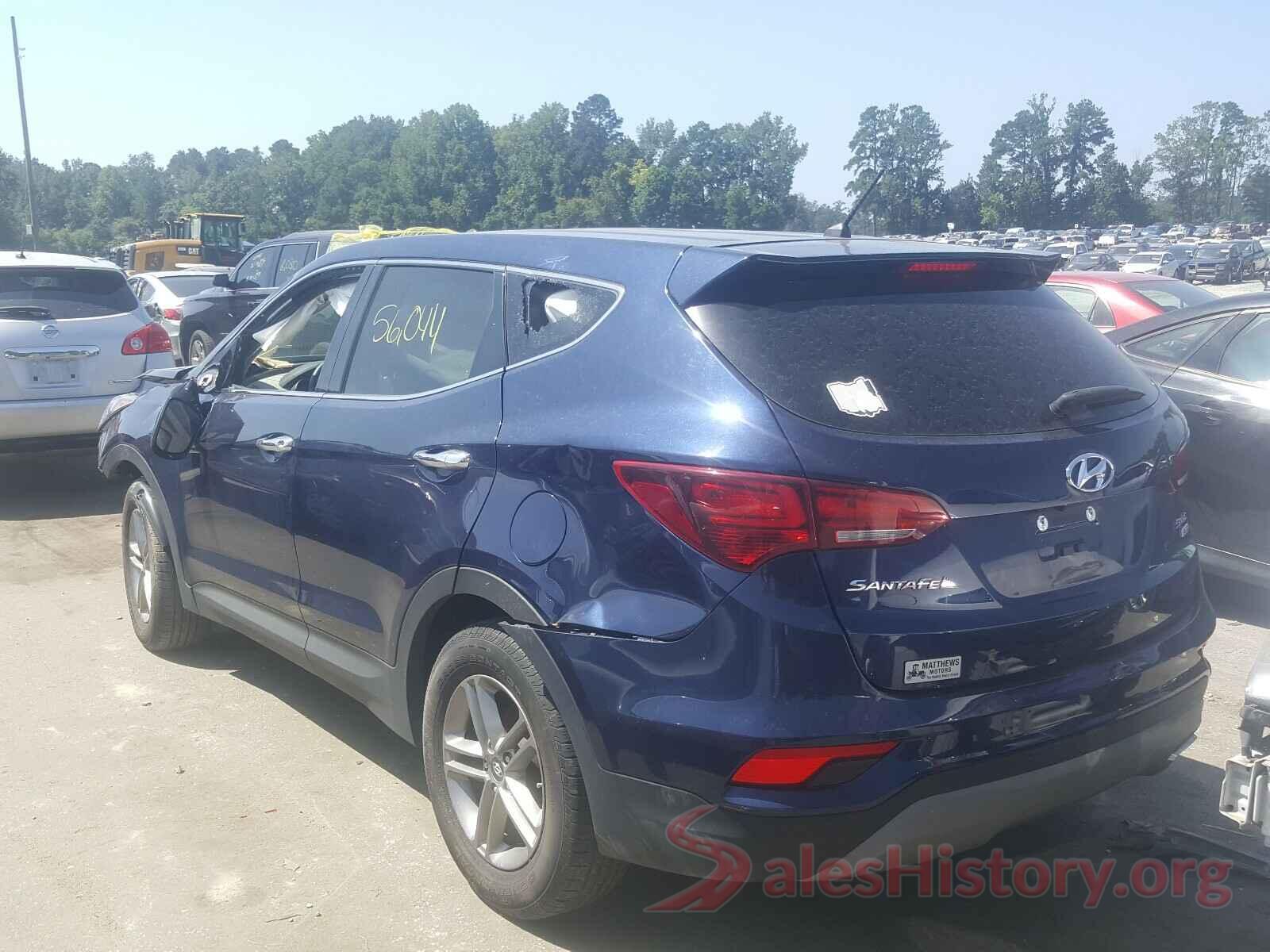 5XYZTDLB2JG542859 2018 HYUNDAI SANTA FE