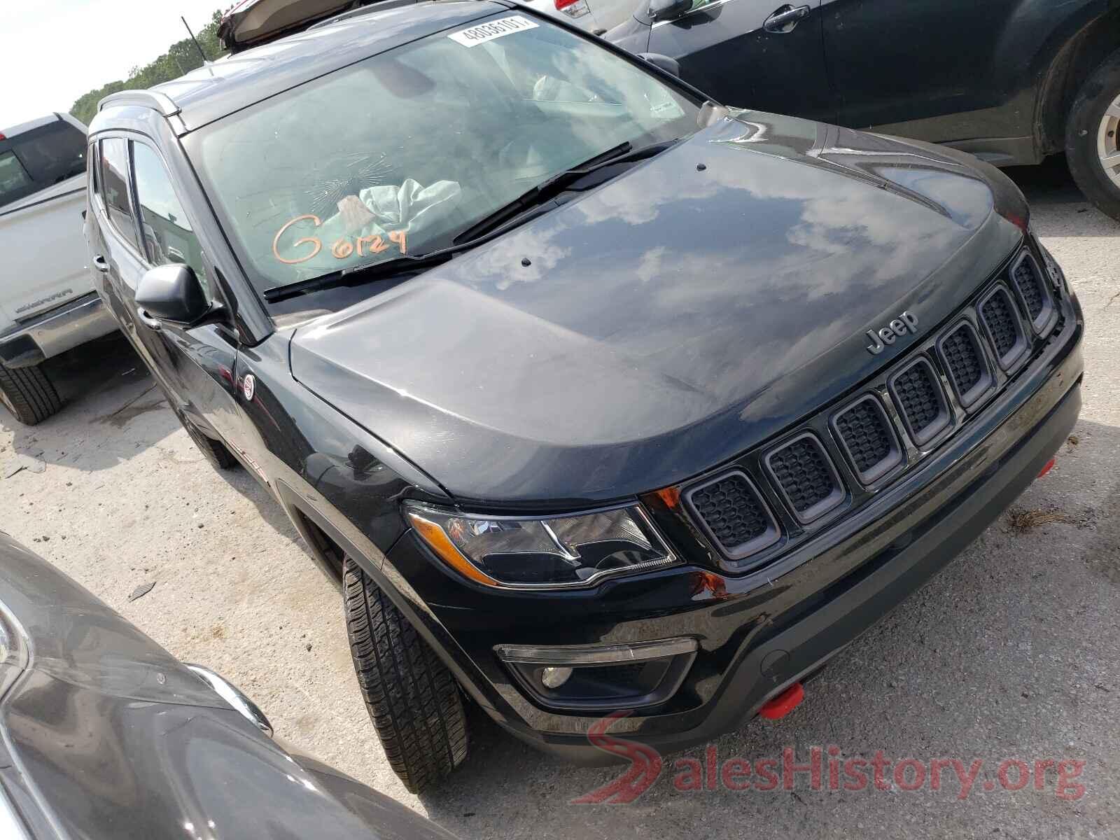 3C4NJDDB4KT629322 2019 JEEP COMPASS