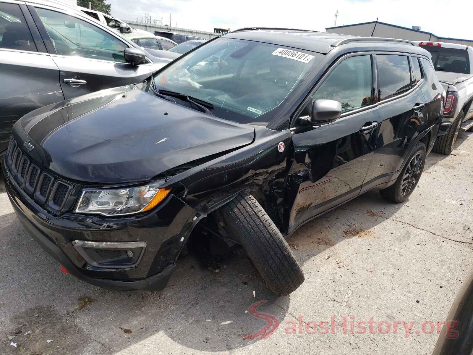 3C4NJDDB4KT629322 2019 JEEP COMPASS