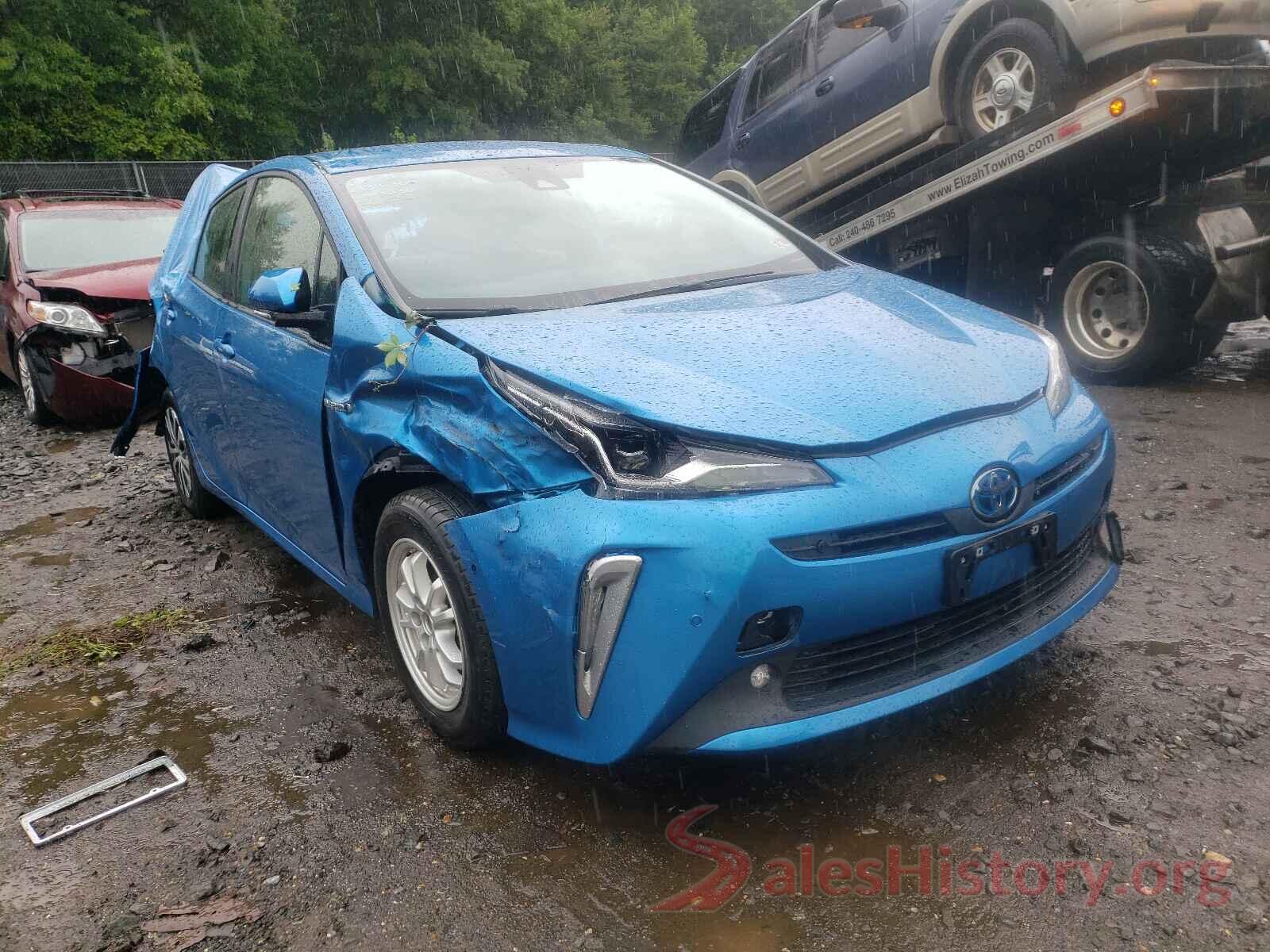 JTDL9RFU9L3013236 2020 TOYOTA PRIUS